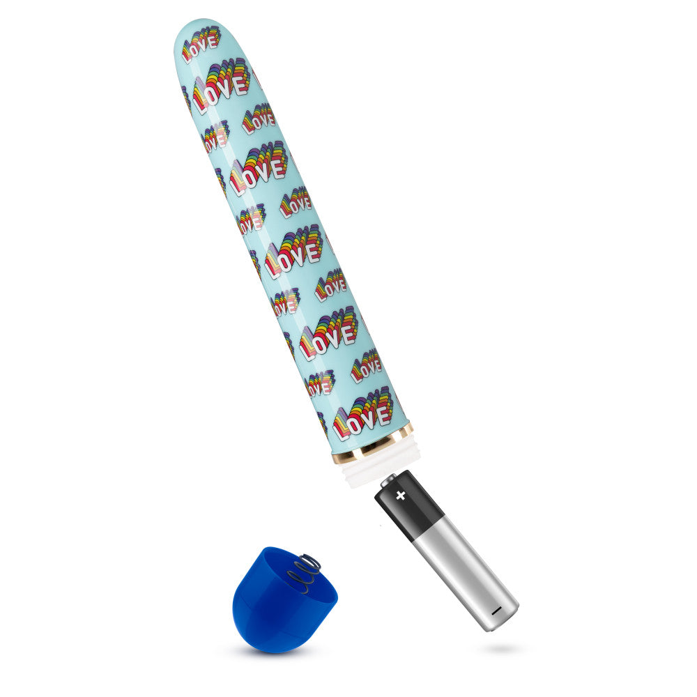 The Collection By Blush® | Love Vibe Blue 7-Inch Vibrator、mySite、bottomscart