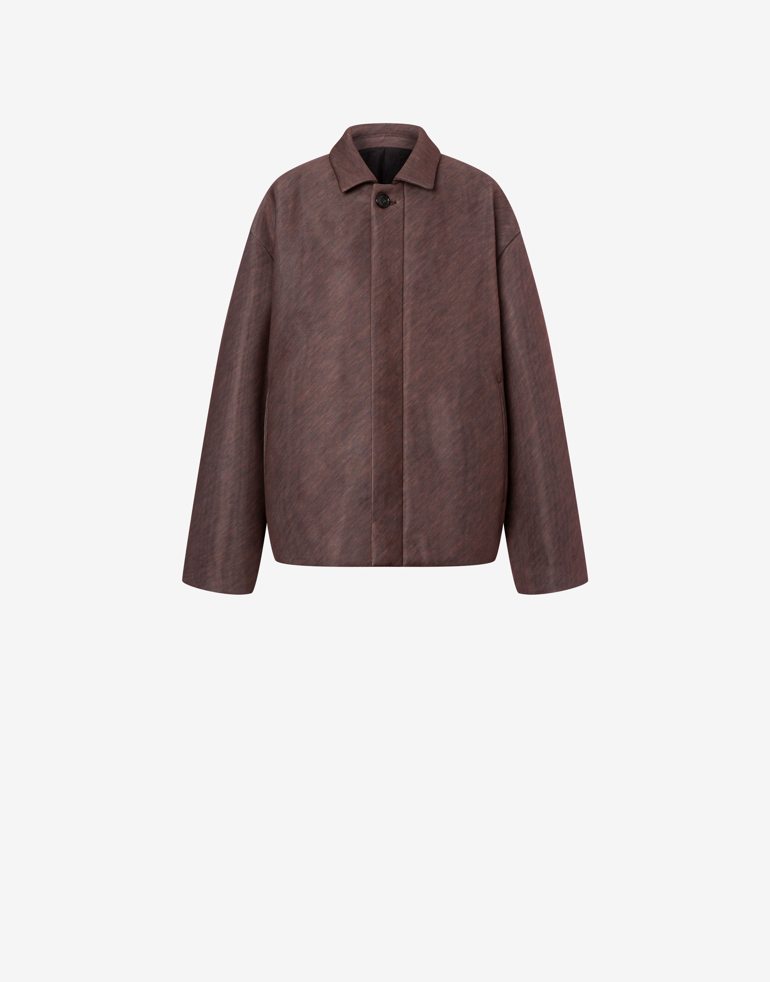 Peacoat in scuba stampato、mySite、aoinhome