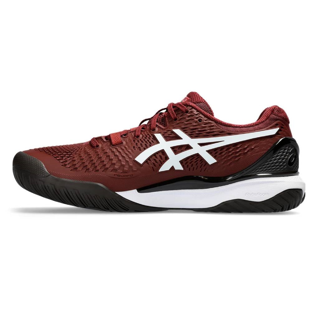 Asics Gel Resolution 9 Men's Tennis Shoe (Red/White)