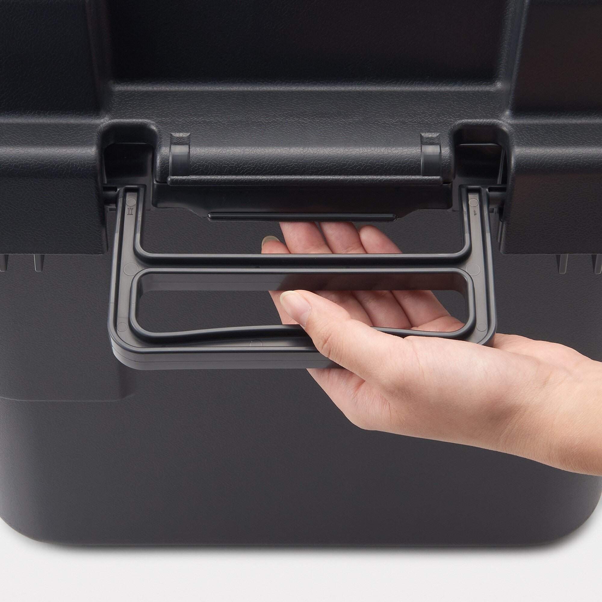  Heavy Duty Polypropylene Storage Box - Dark Gray - Small 7.9 gal、mySite、sugarbowlscore