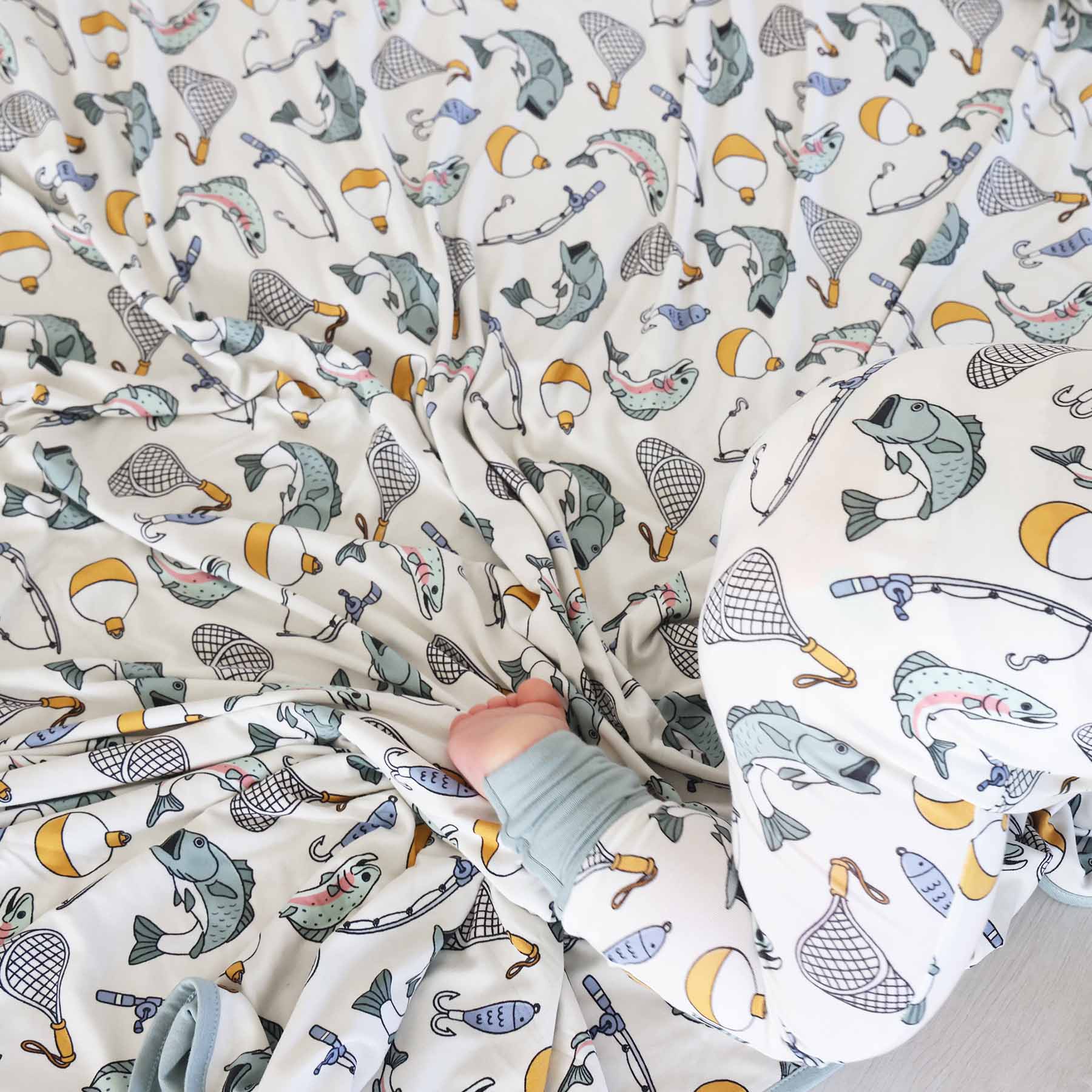  Catch of the Day Double Sided Bamboo Blanket、mySite、layawaytickets