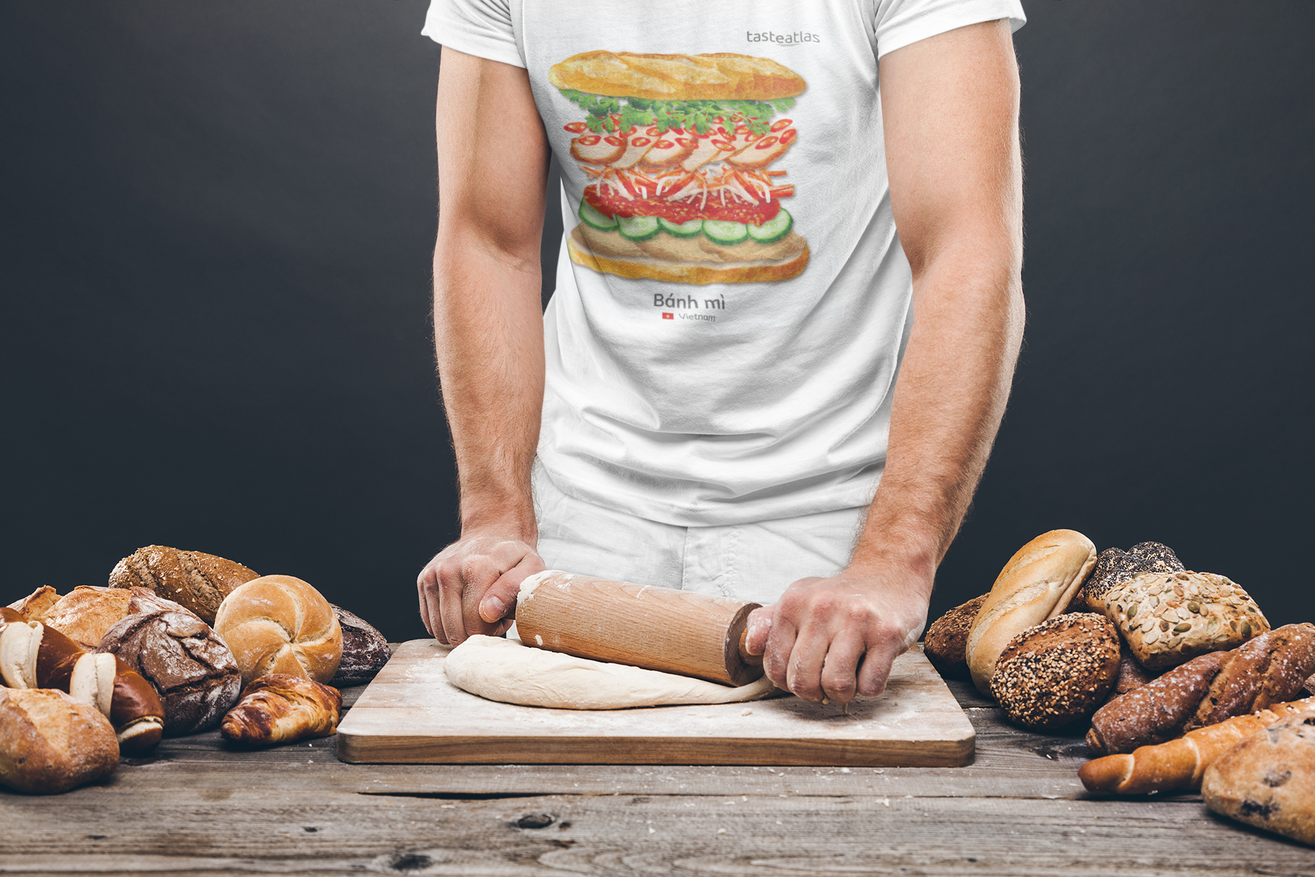 Banh Mi Short-Sleeve Unisex T-Shirt、mySite、camillekostekn