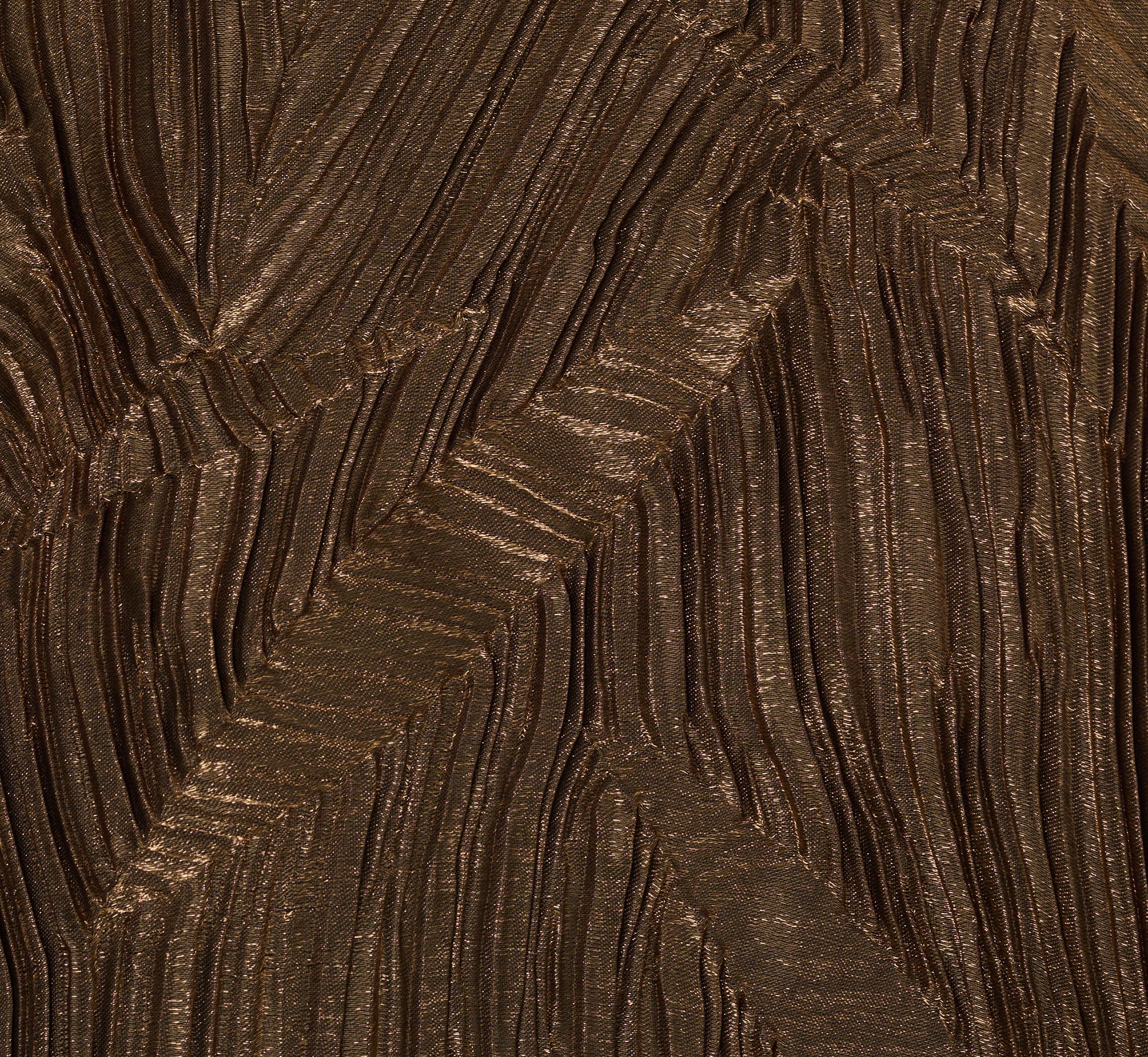 Textured Jacquard High Low Dress With Notched Neck In Metallic Gold、mySite、solidvoid