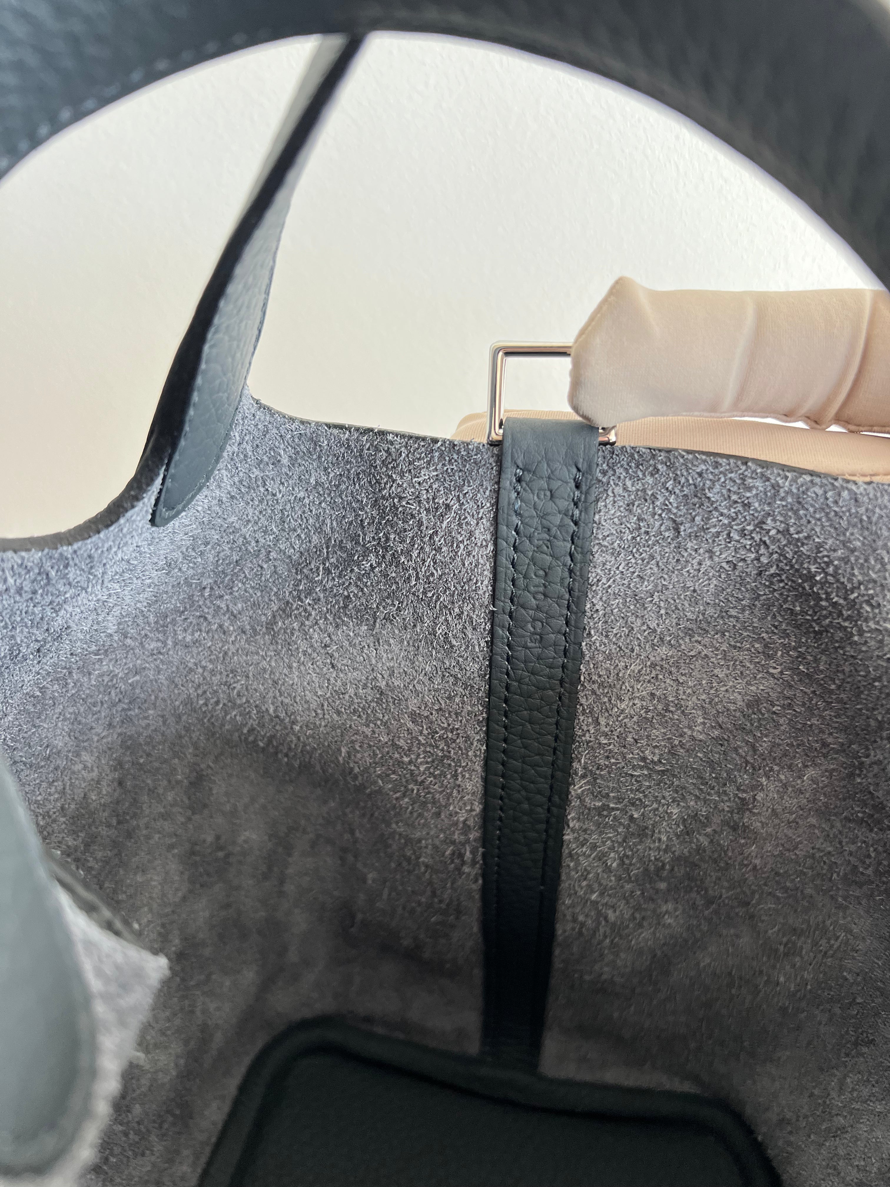 Hermès Picotin 18cm Gris Misty Clemence PHW、mySite、garminoutage.com