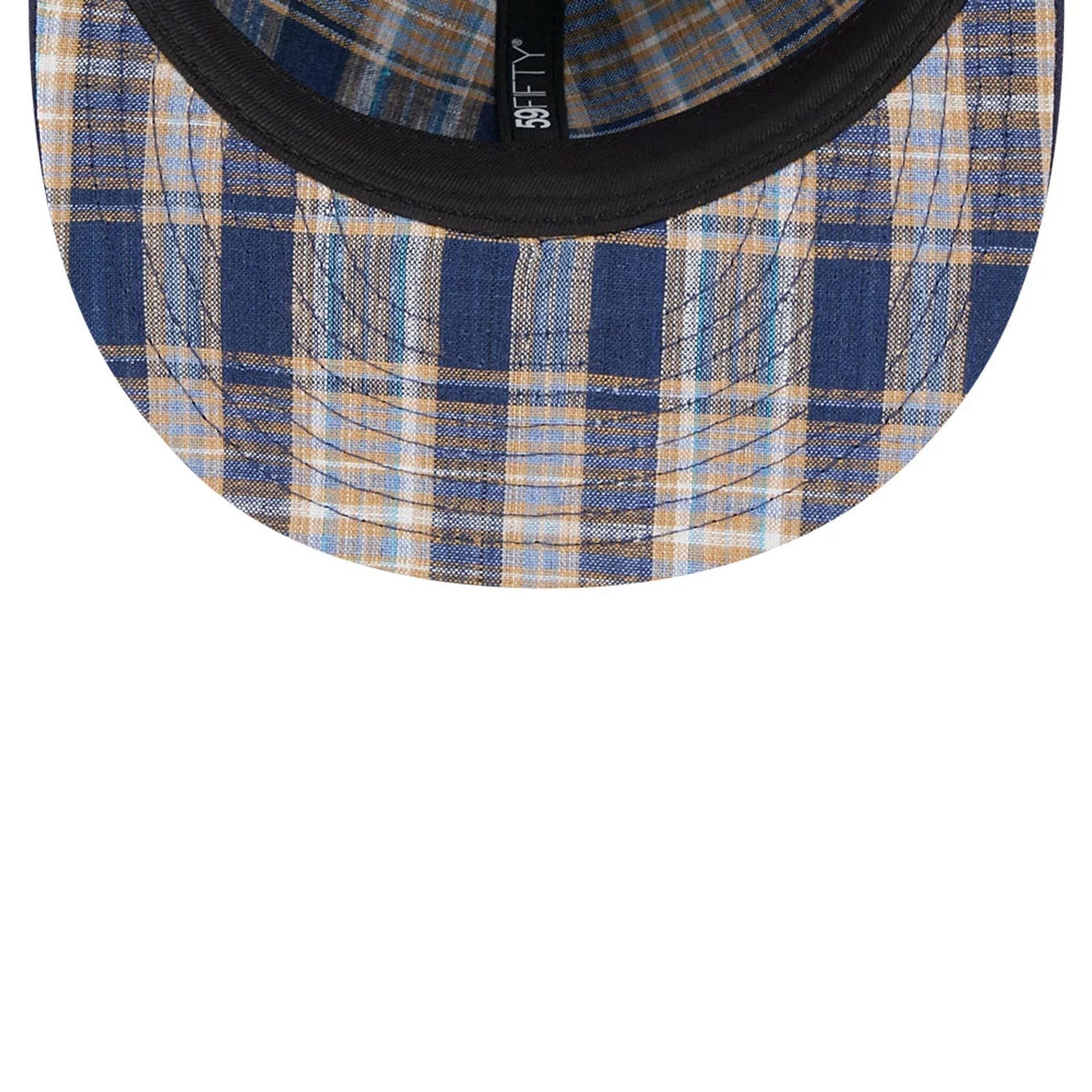 Atlanta Braves MLB Pattern Undervisor Dark Blue 59FIFTY Fitted Cap、mySite、vikingsvslions