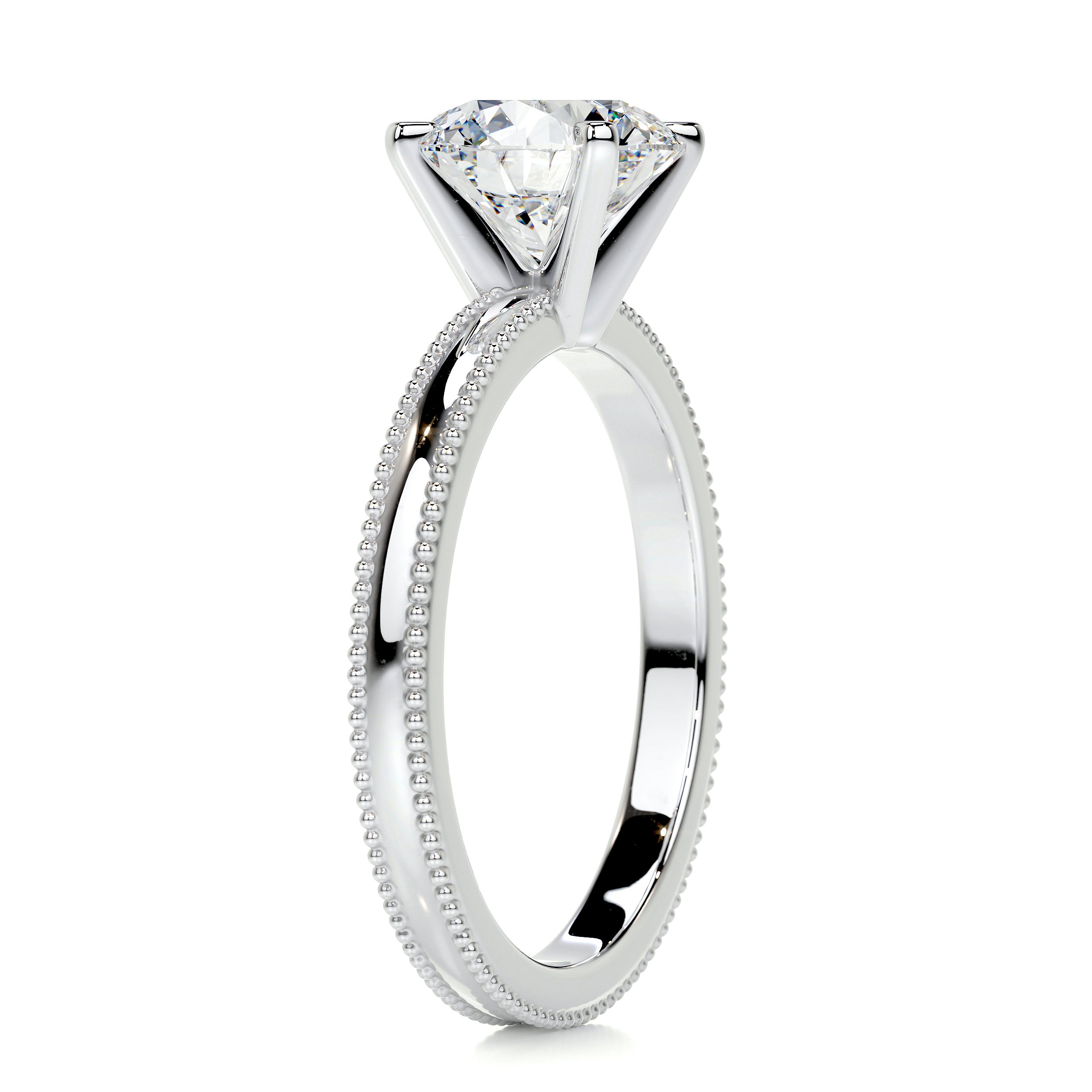 Charlie Diamond Engagement Ring -14K White Gold、mySite、hinf8tx79
