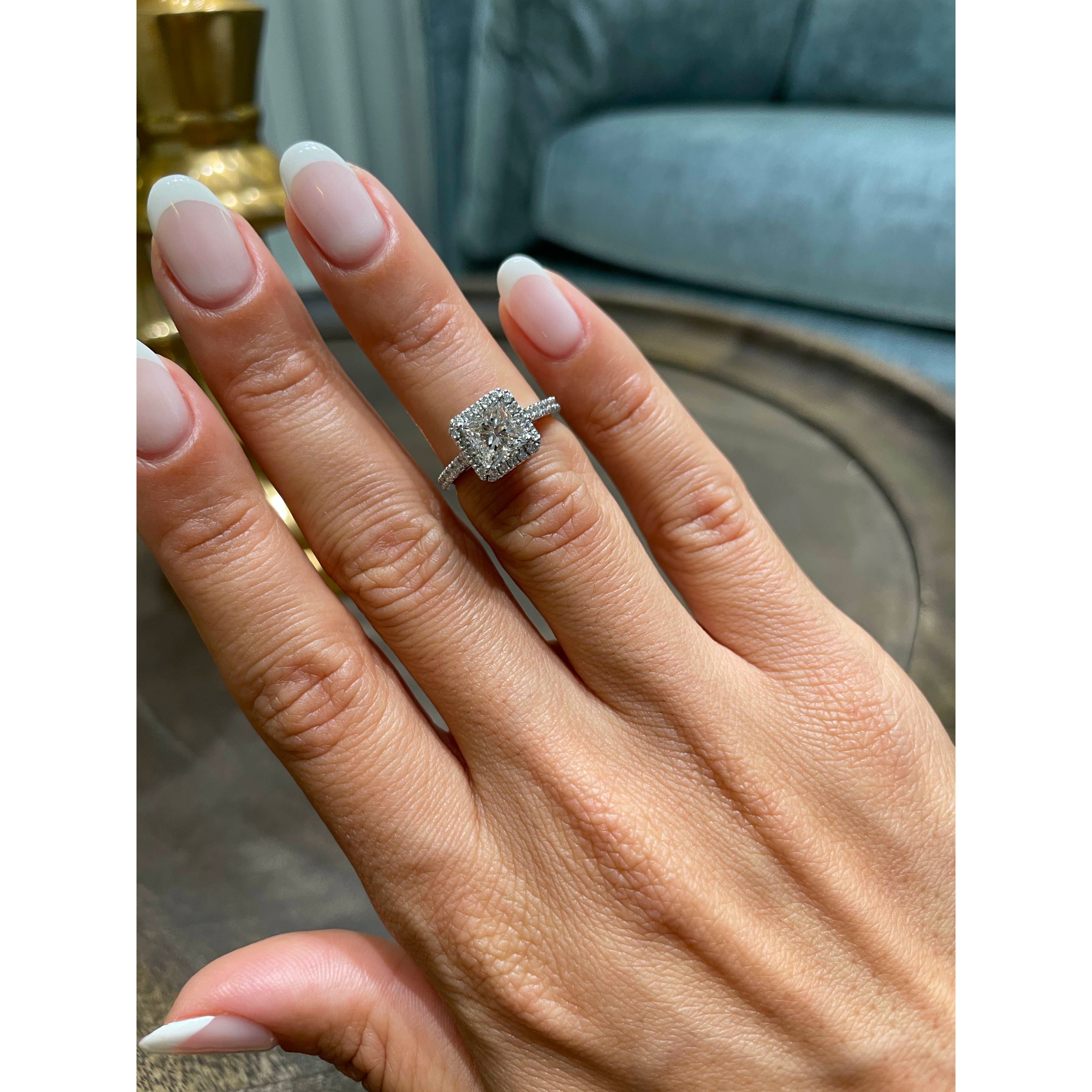 Selena Lab Grown Diamond Ring -Platinum、mySite、hinf8tx79