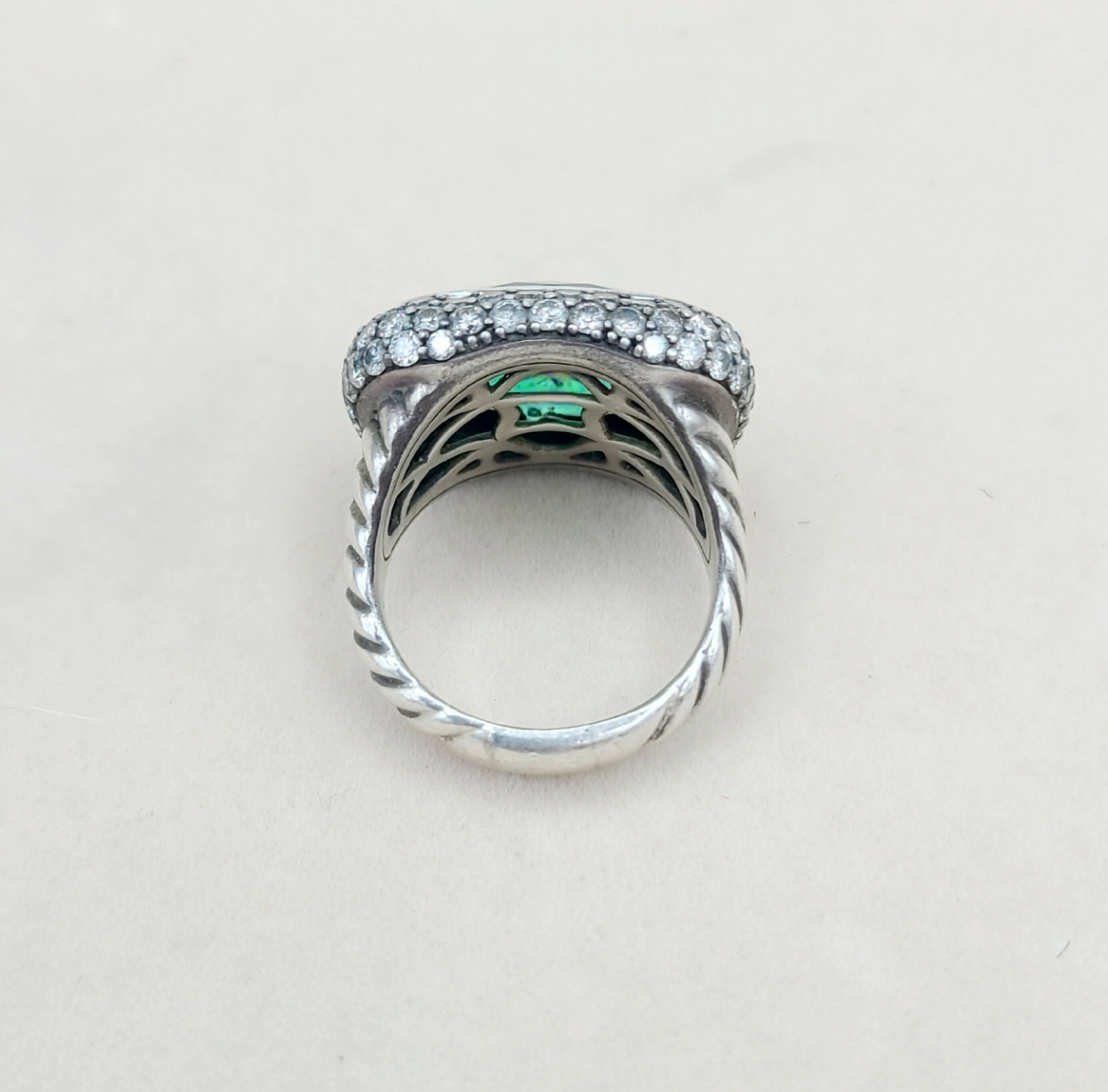 David Yurman Waverly Limited Ring 鈥?Green Onyx & Diamonds、mySite、hinf8tx79