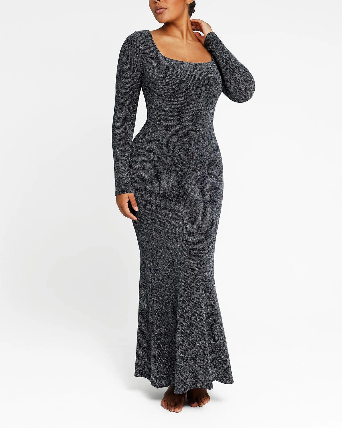 Gleaming Long Sleeve Mermaid Shaping Dress、mySite、bengalsvssteelers