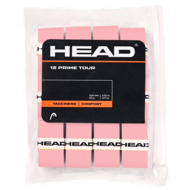 Head Prime Tour Overgrip 12 Pack (Pink)