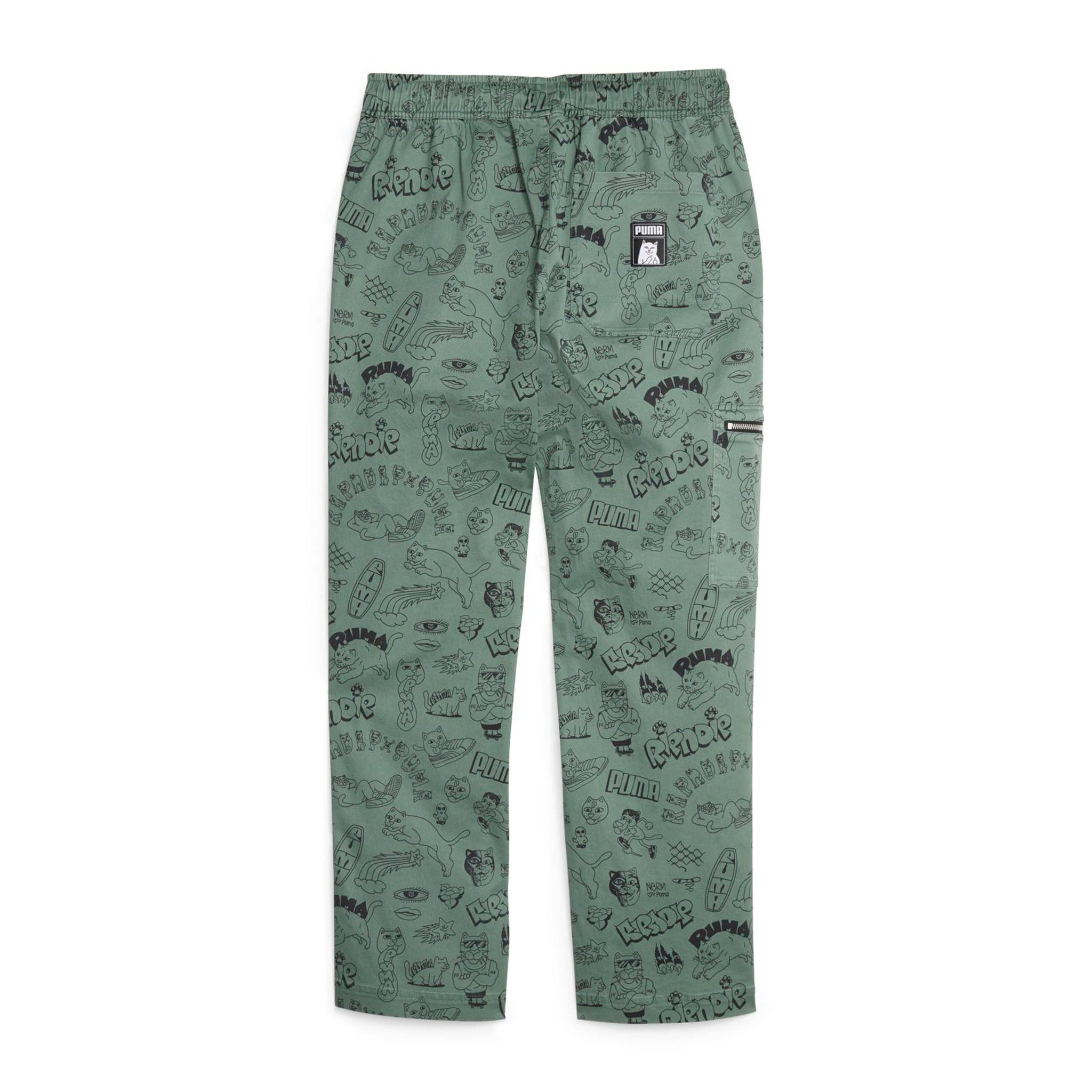 PUMA X RIPNDIP AOP Twill Pants (Eucalyptus)、mySite、merchandisen