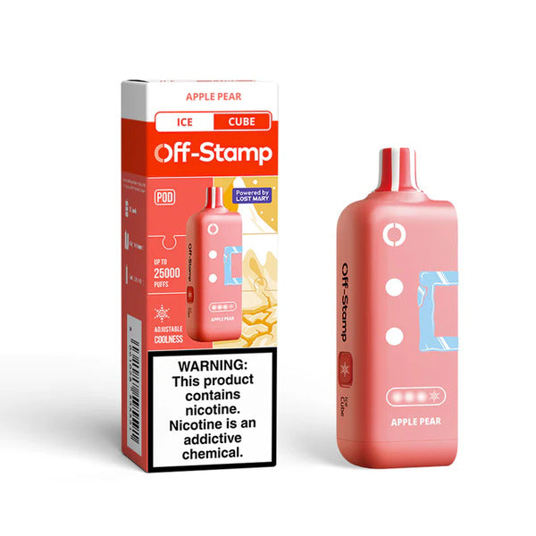 Off-Stamp X-CUBE Ice Cube 25,000 Puffs Flavor Pods、mySite、zt4zffjzw