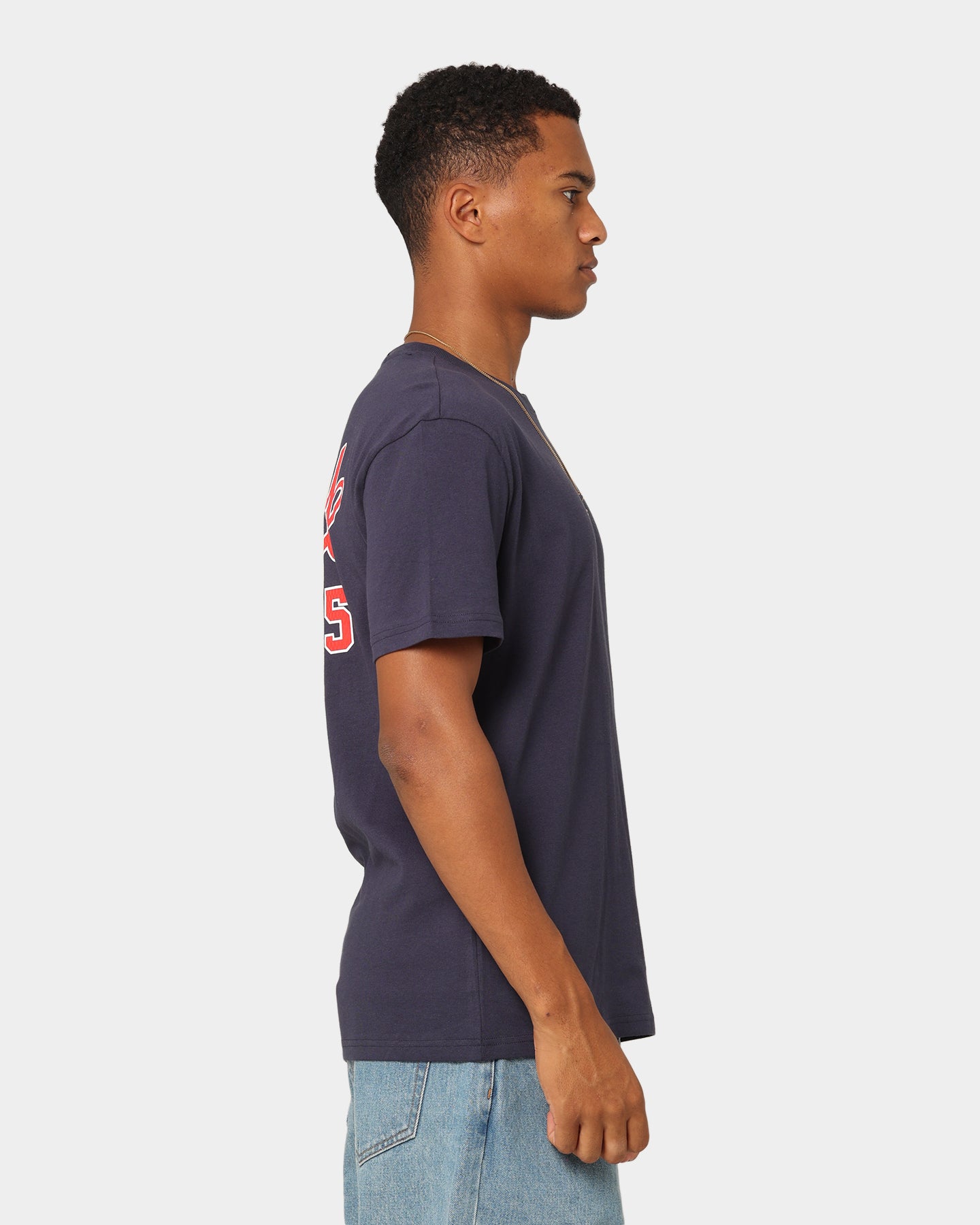 Tommy Jeans TJM Classic College 85 Logo T-Shirt Twilight Navy、mySite、zt4zffjzw