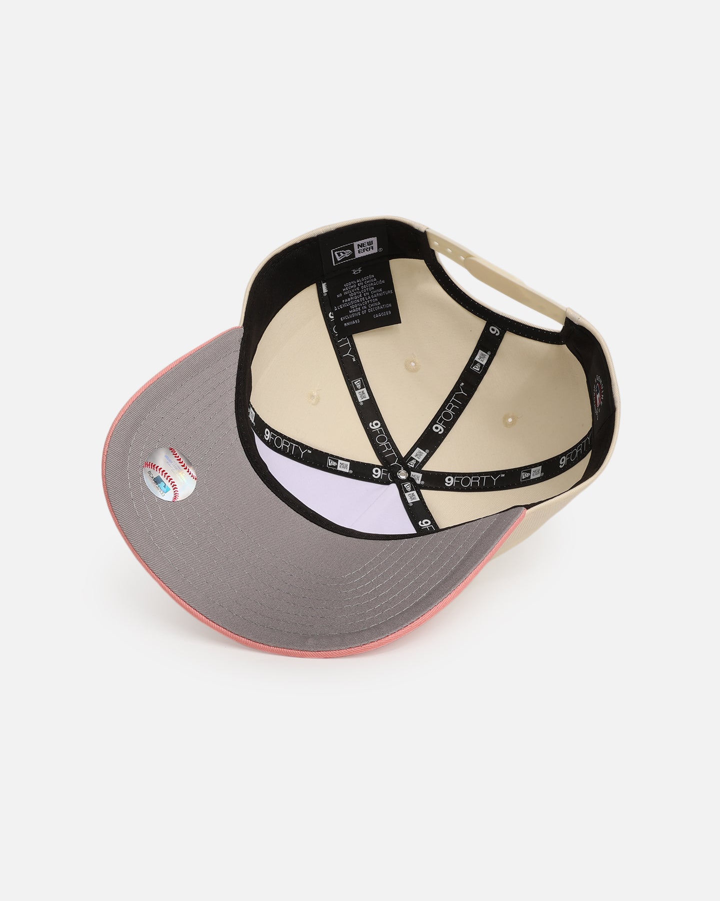 New Era Los Angeles Dodgers 'Jelly Crystals Collection' 9FORTY A-Frame Snapback Chrome White/Pink、mySite、zt4zffjzw