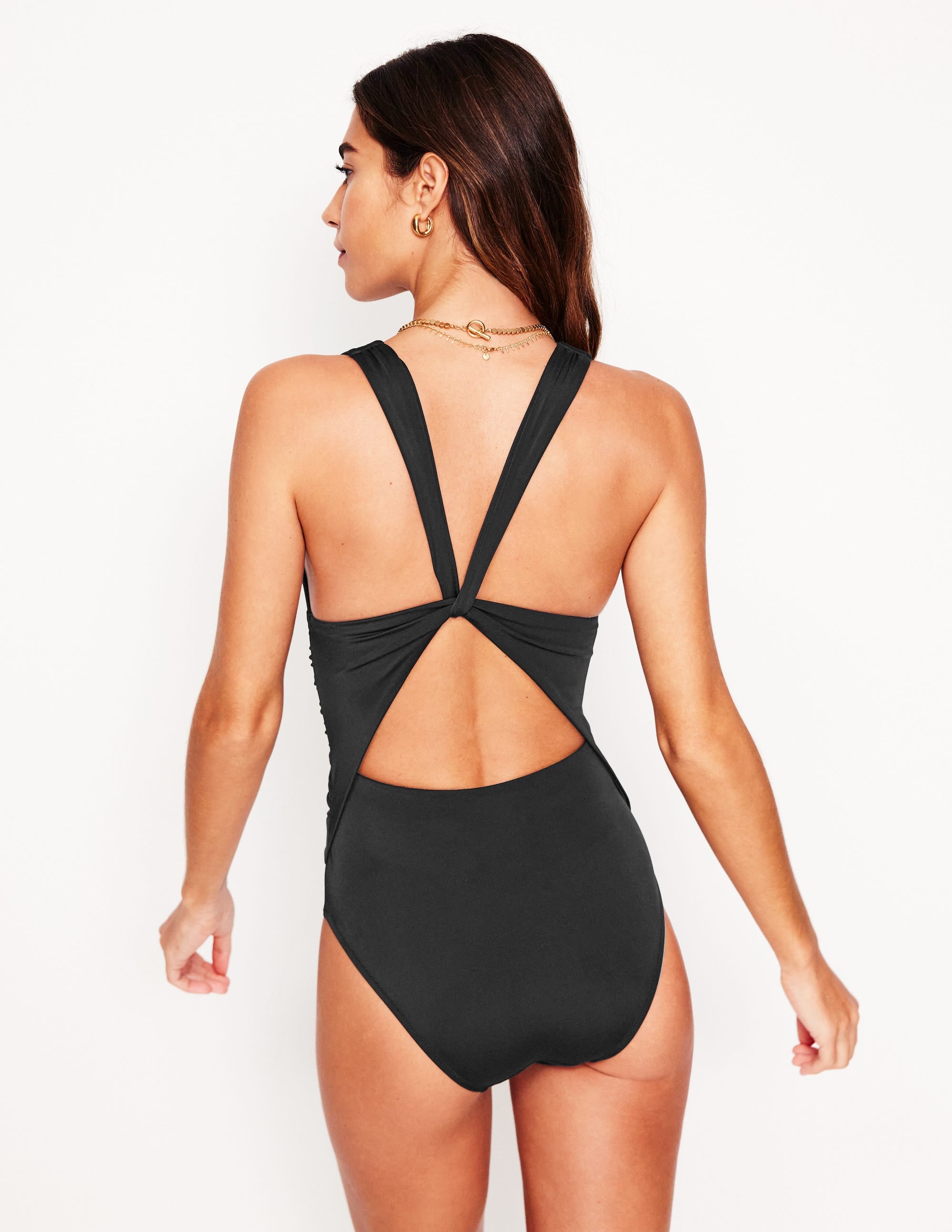  Mykonos Deep V Swimsuit-Black、mySite、ashleygrahame