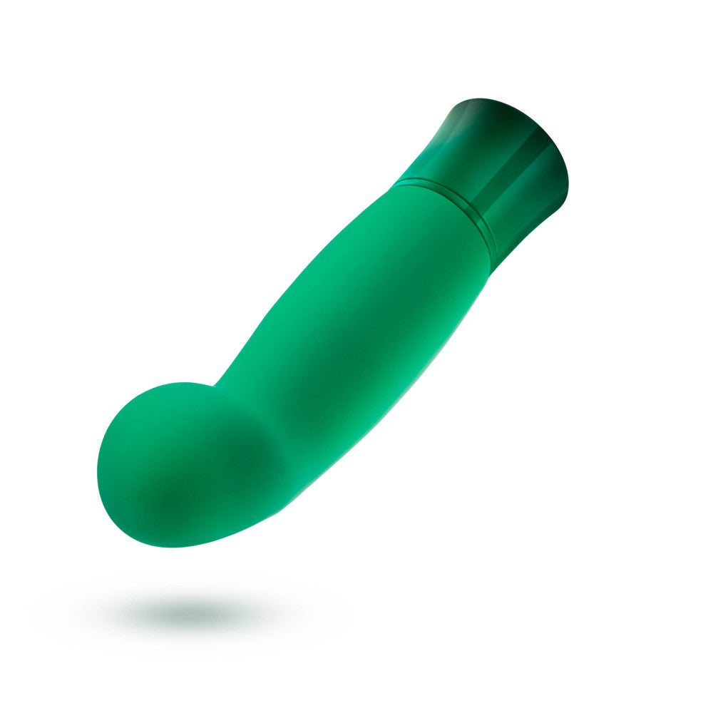 Oh My Gem By Blush® | Enchanting: 5.5 Inch Warming G Spot Stimulation Vibrator in Emerald with Powerful RumboTech™ Technology、mySite、bottomscart