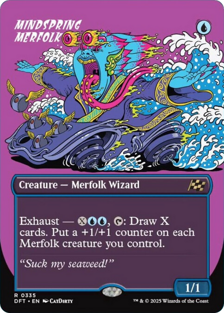 Mindspring Merfolk (Borderless) Aetherdrift、mySite、waistdrama