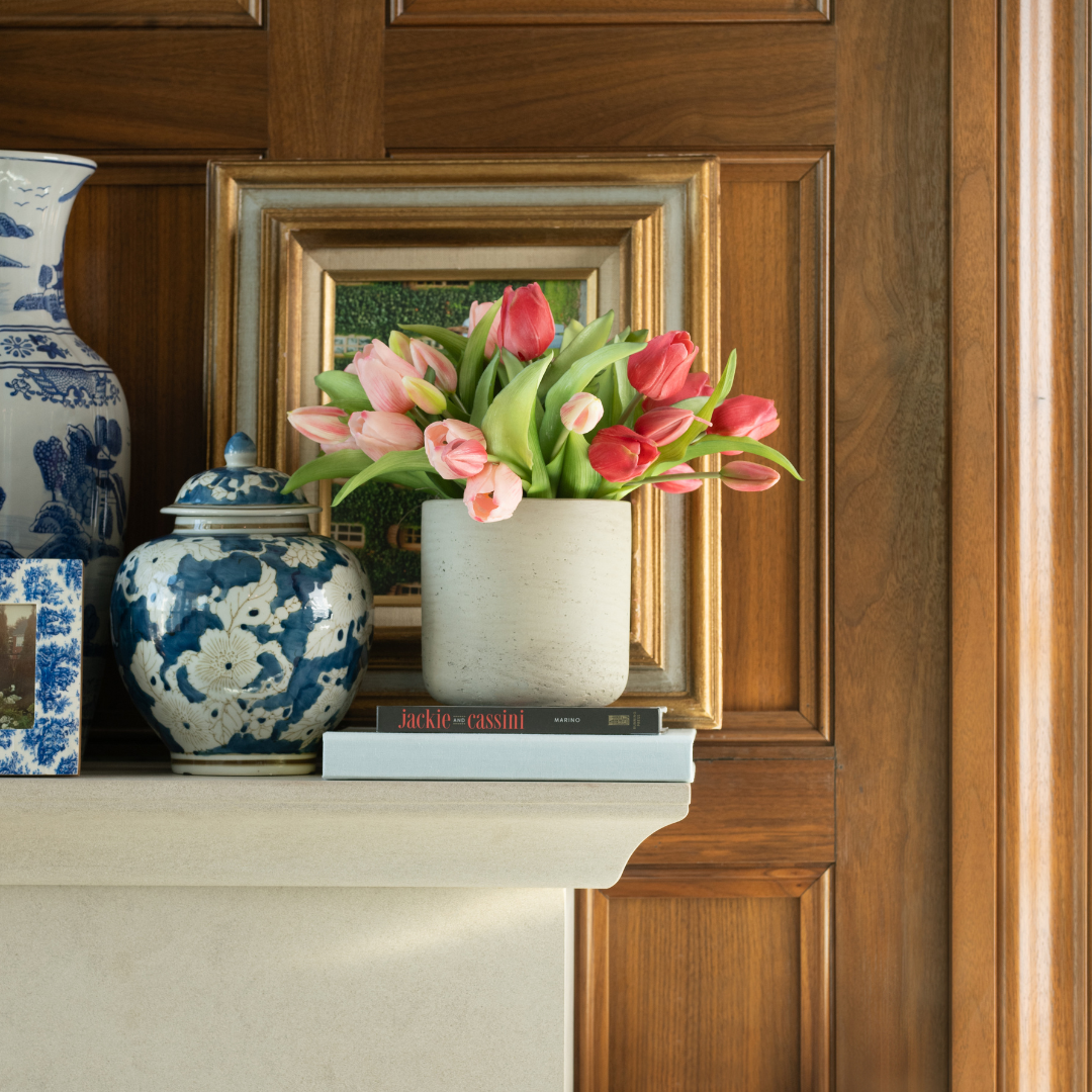  DH Pink Tulips in Charlie Small Vase、mySite、elrpsem3k