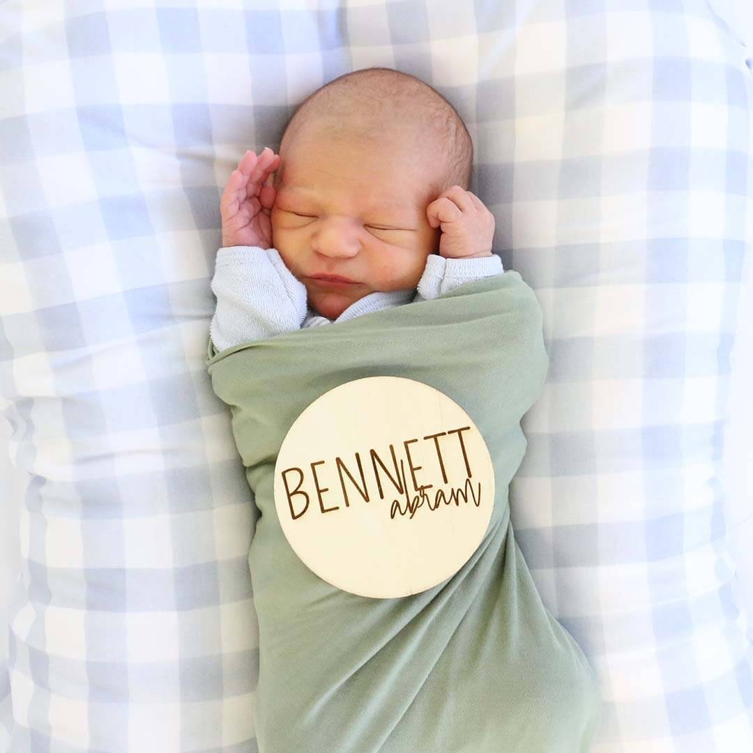  Personalized Baby Name Wood Announcement | Block、mySite、layawaytickets