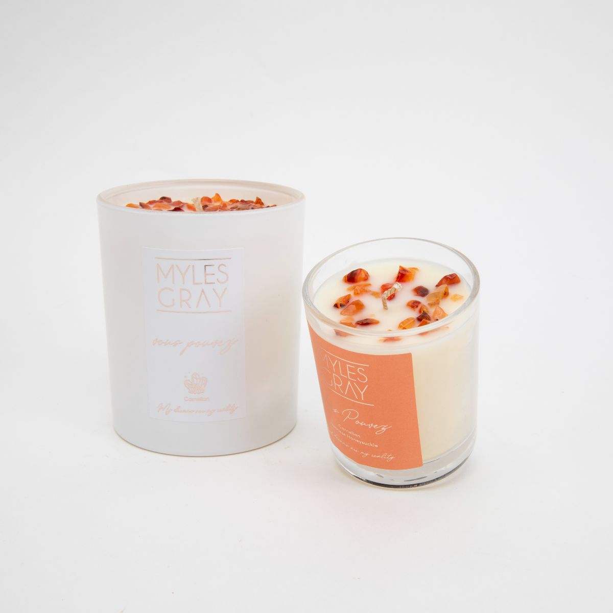 MYLES GRAY Crystal Candle、mySite、topwebapps