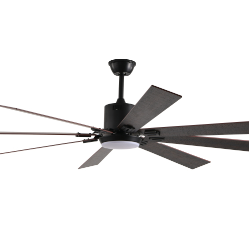 60" Modern Wood Ceiling Fan with Light and Remote Control,6-Speed Noiseless Reversible DC Motor, Ceiling Fan for Kitchen Dinning Living Room、、eastwooduniform