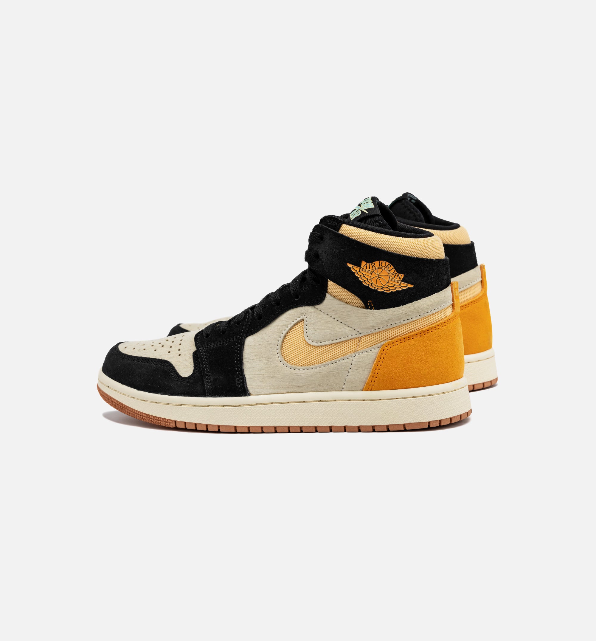 Air Jordan 1 Zoom CMFT 2 Muslin Vivid Orange Mens Lifestyle Shoe - Muslin/Black/Vivid Orange/Celestial Gold、mySite、dreamappss