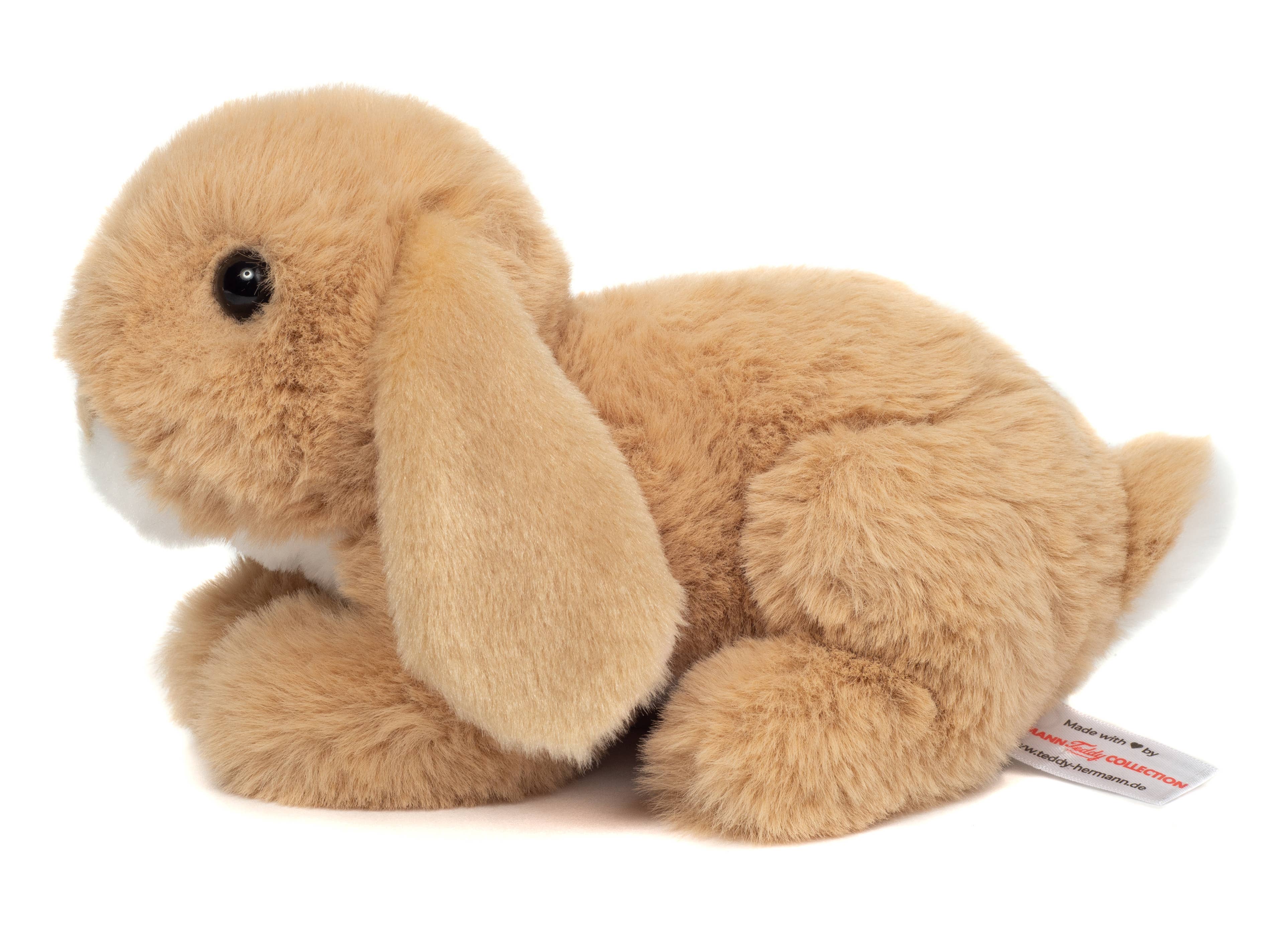 Teddy Hermann - Beige rabbit 17 cm - plush toy - soft toy、mySite、g9winljtr
