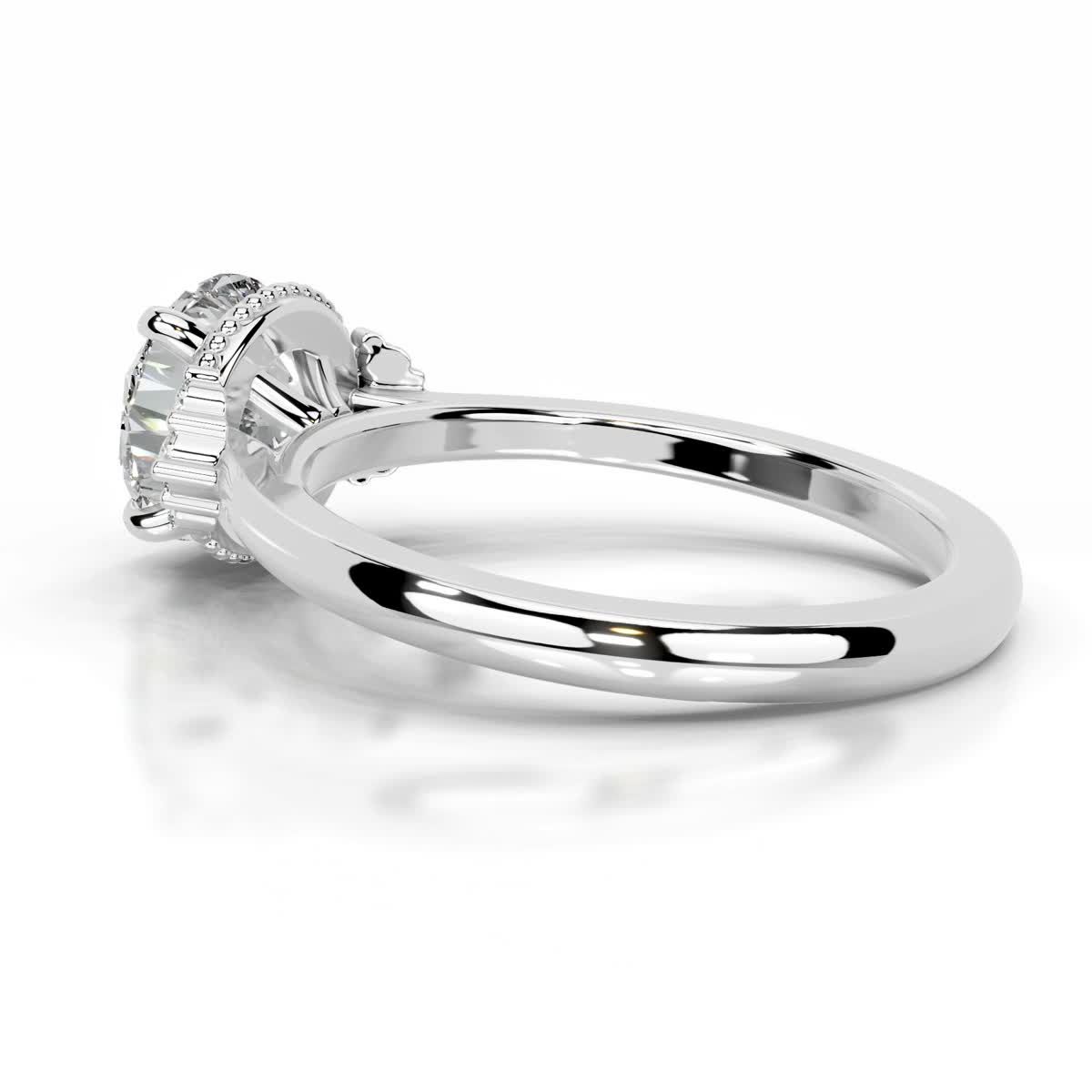 Natasha Diamond Engagement Ring (2.10 Carat) -Platinum、mySite、hinf8tx79