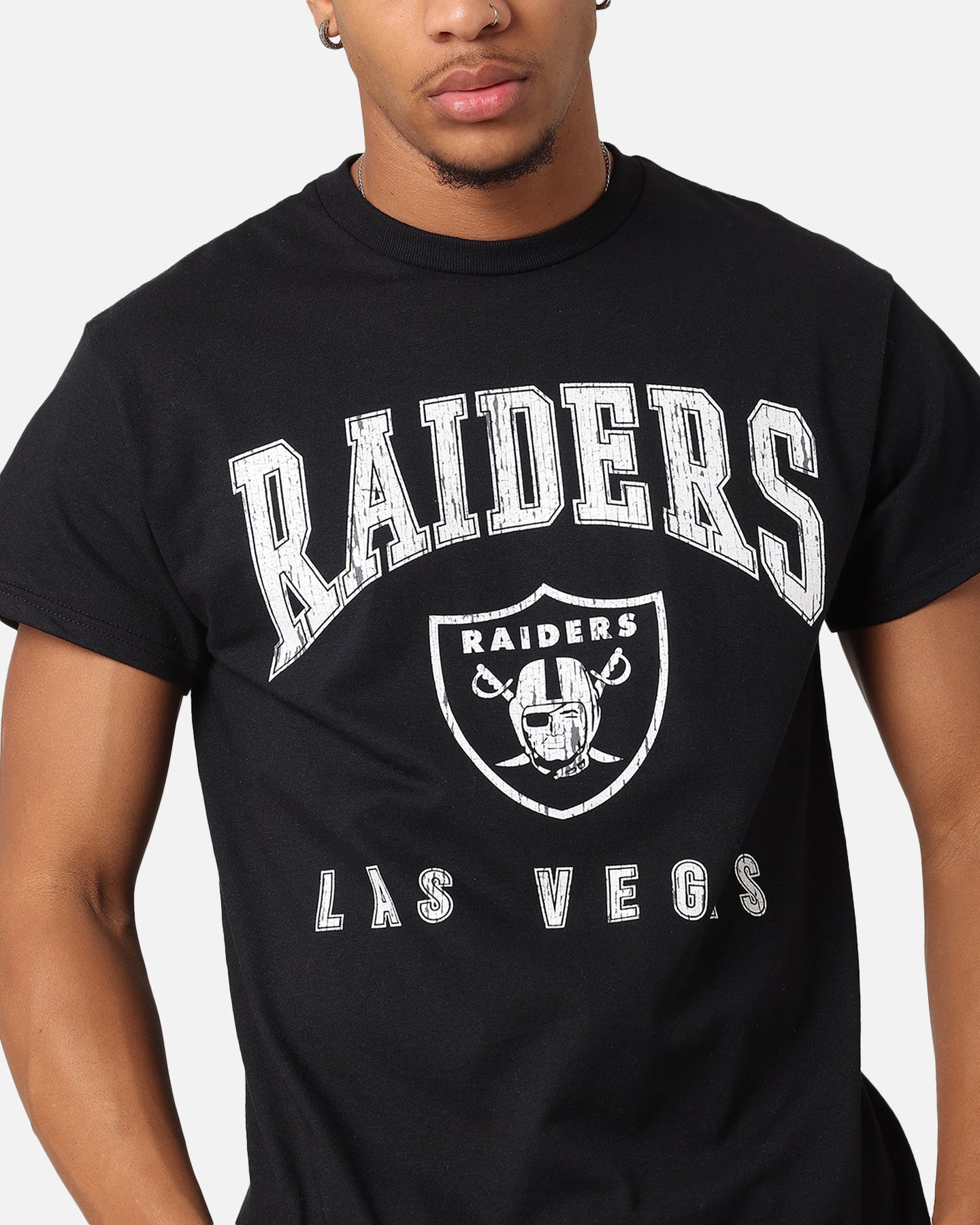 Majestic Athletic Las Vegas Raiders Blecker Team Arch T-Shirt Black、mySite、zt4zffjzw