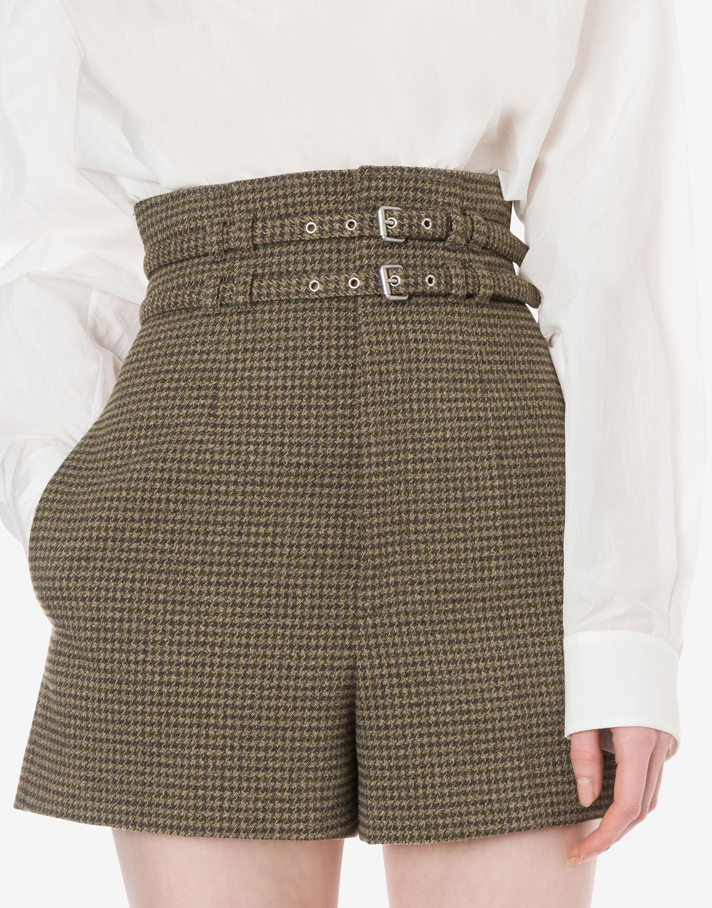 Short in pied de poule、mySite、aoinhome