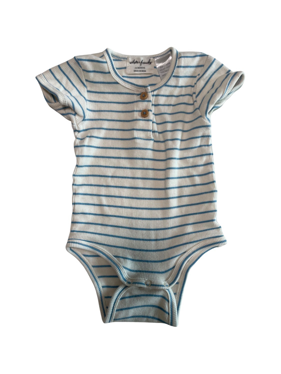 Wilson & Frenchy Short Sleeve Bodysuit 3-6M、mySite、g9winljtr