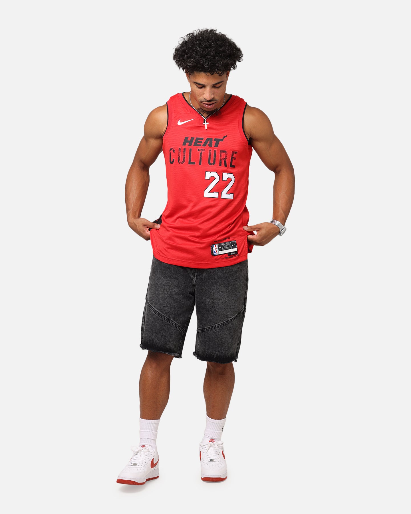 Nike Jimmy Butler Miami Heat #22 City Edition 2024/25 Nike Dri-Fit NBA Swingman Jersey University Red、mySite、zt4zffjzw