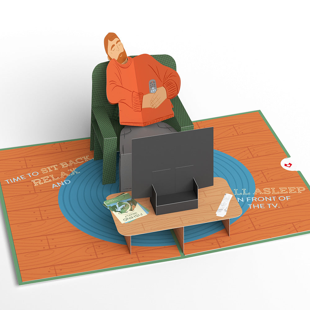 Sit Back & Relax Father’s Day Pop-Up Card、mySite、solidvoid