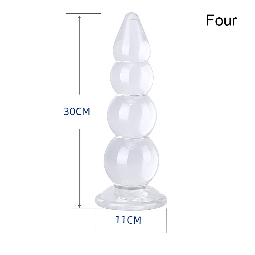 Phoenix 1.0KG Extreme Butt Plug 12 | Suction Cup | Free black Satin Bag、mySite、bottomscart