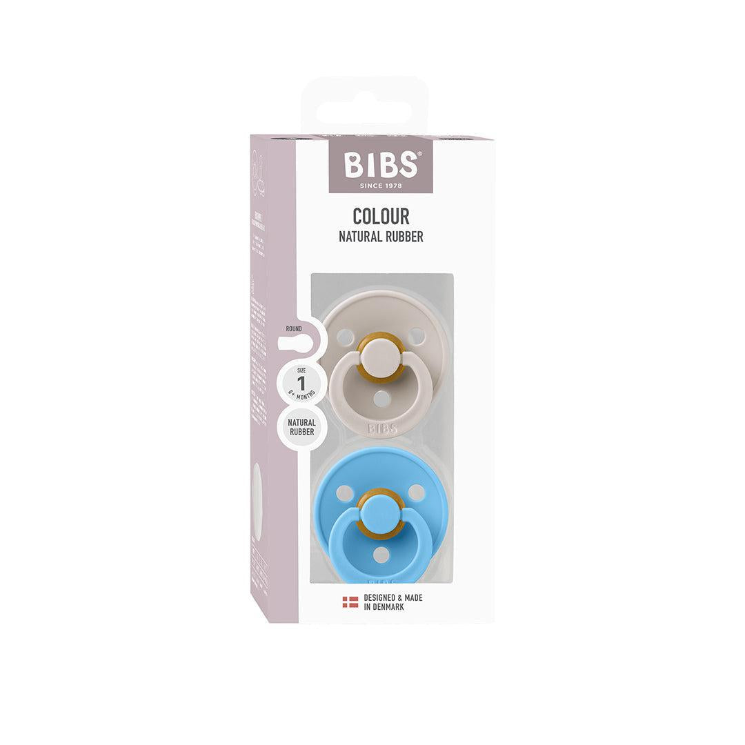  BIBS Pacifier Colour 2 Pack - Mushroom/Breeze、mySite、merchandisen