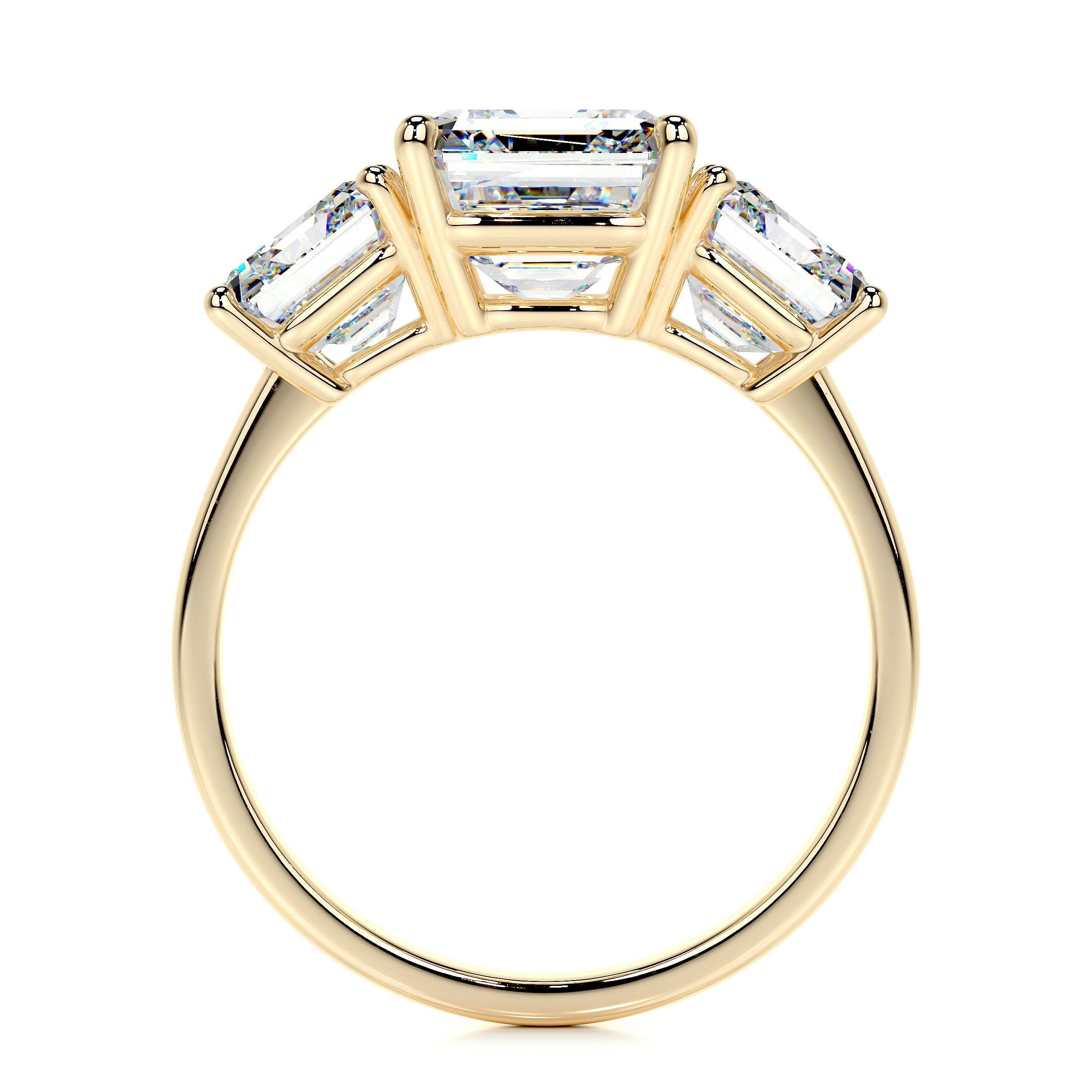 Amanda Lab Grown Diamond Ring -18K Yellow Gold、mySite、hinf8tx79