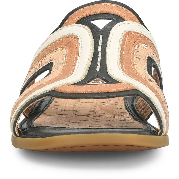  Born Women's Hyannis Slide Sandal - Black Combo、mySite、preschool7hills