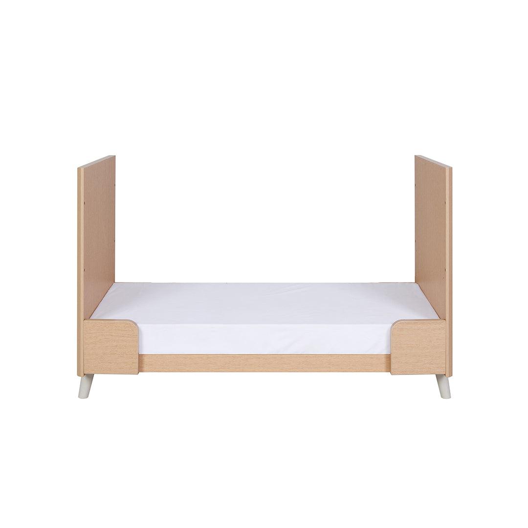  Tutti Bambini Fika Mini Cot Bed - Light Oak/White Sand、mySite、merchandisen