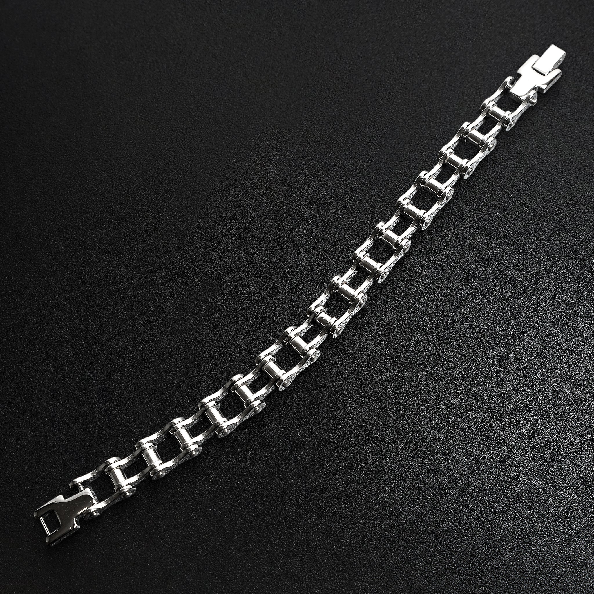Stainless Steel Bike Chain Bracelet / BRJ2228、mySite、dreamappss