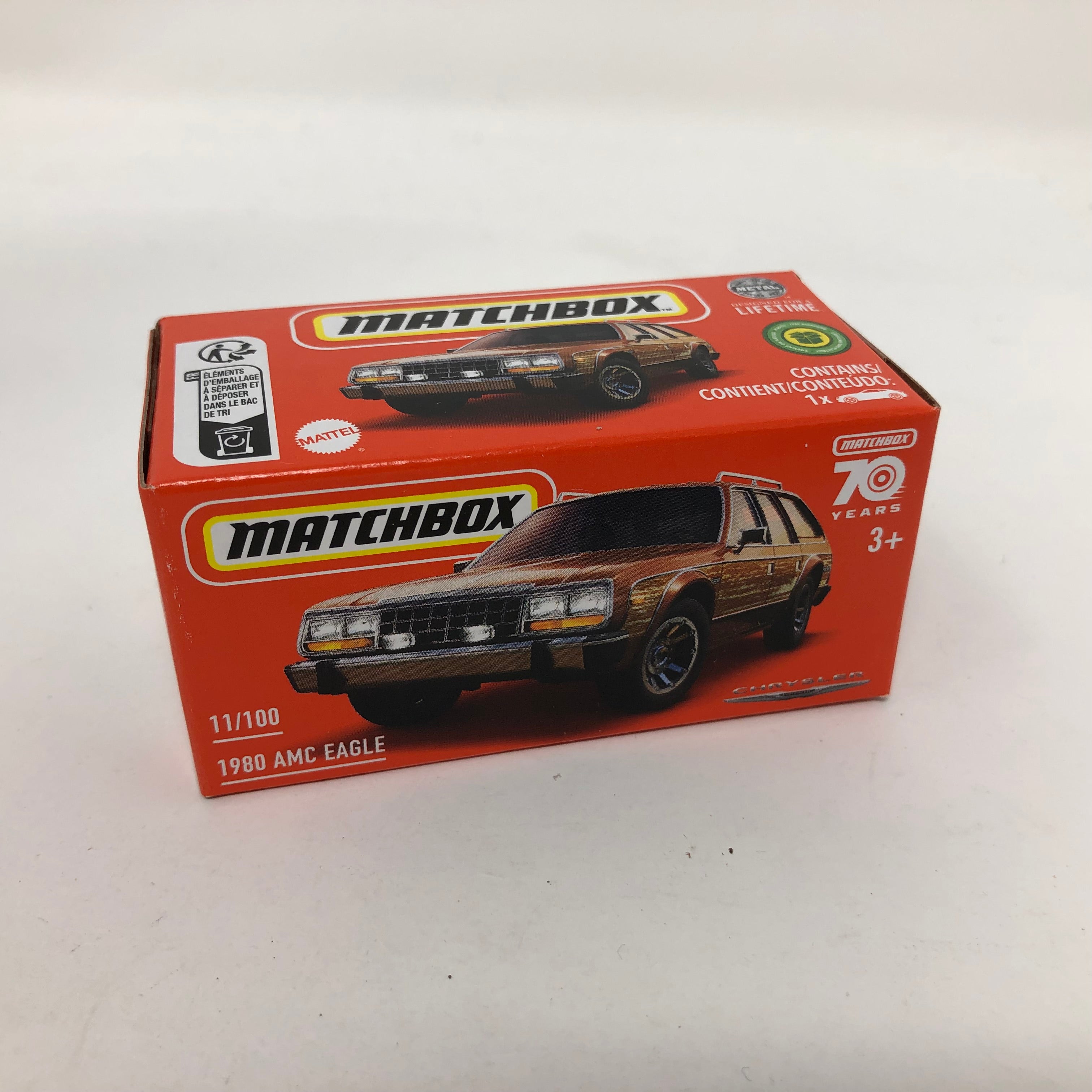 1980 AMC Eagle #11 * 2023 Matchbox Power Grabs Series Case J、mySite、hgirdovlk