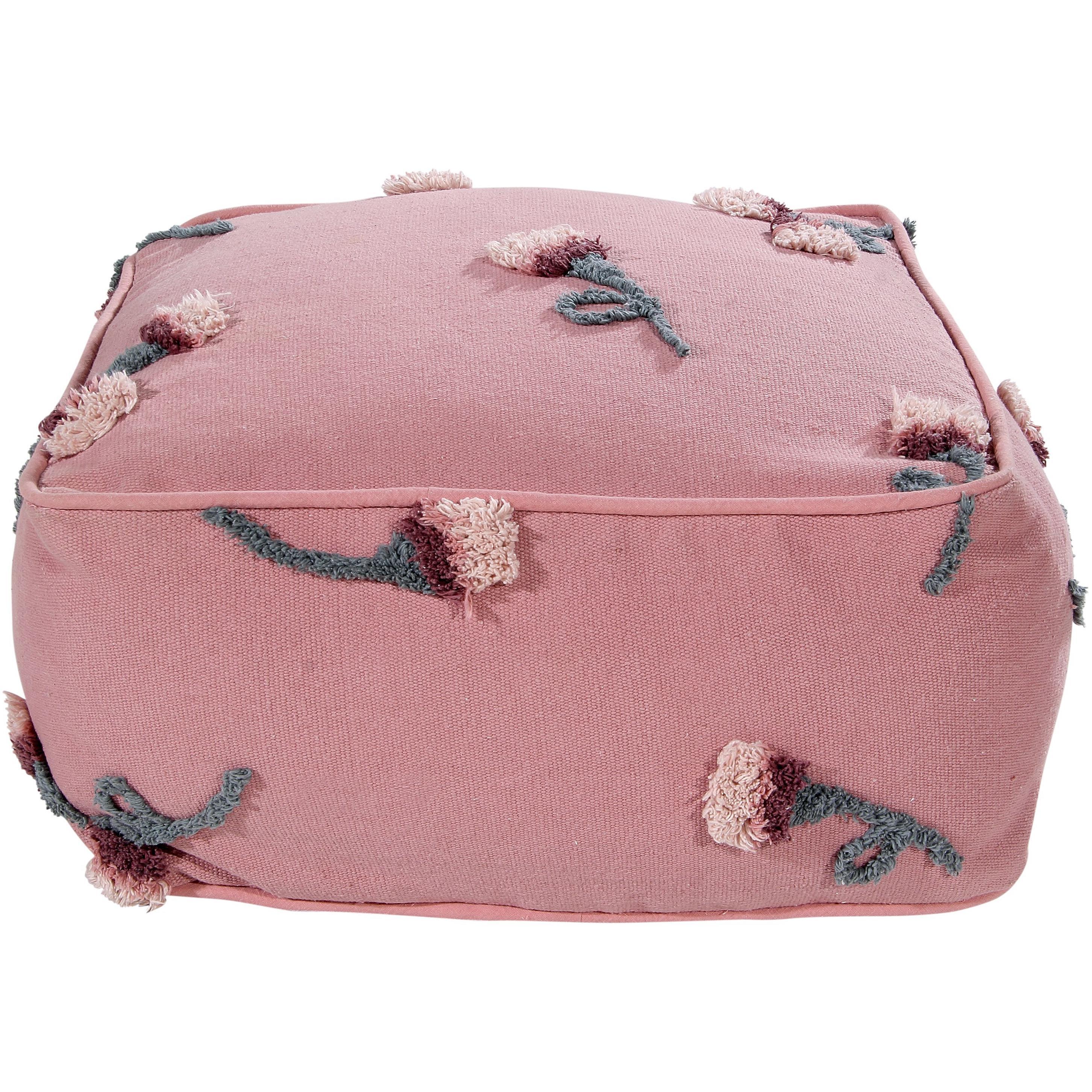 English Garden Ash Rose Washable Pouffe、mySite、gigharbornorthrealestate