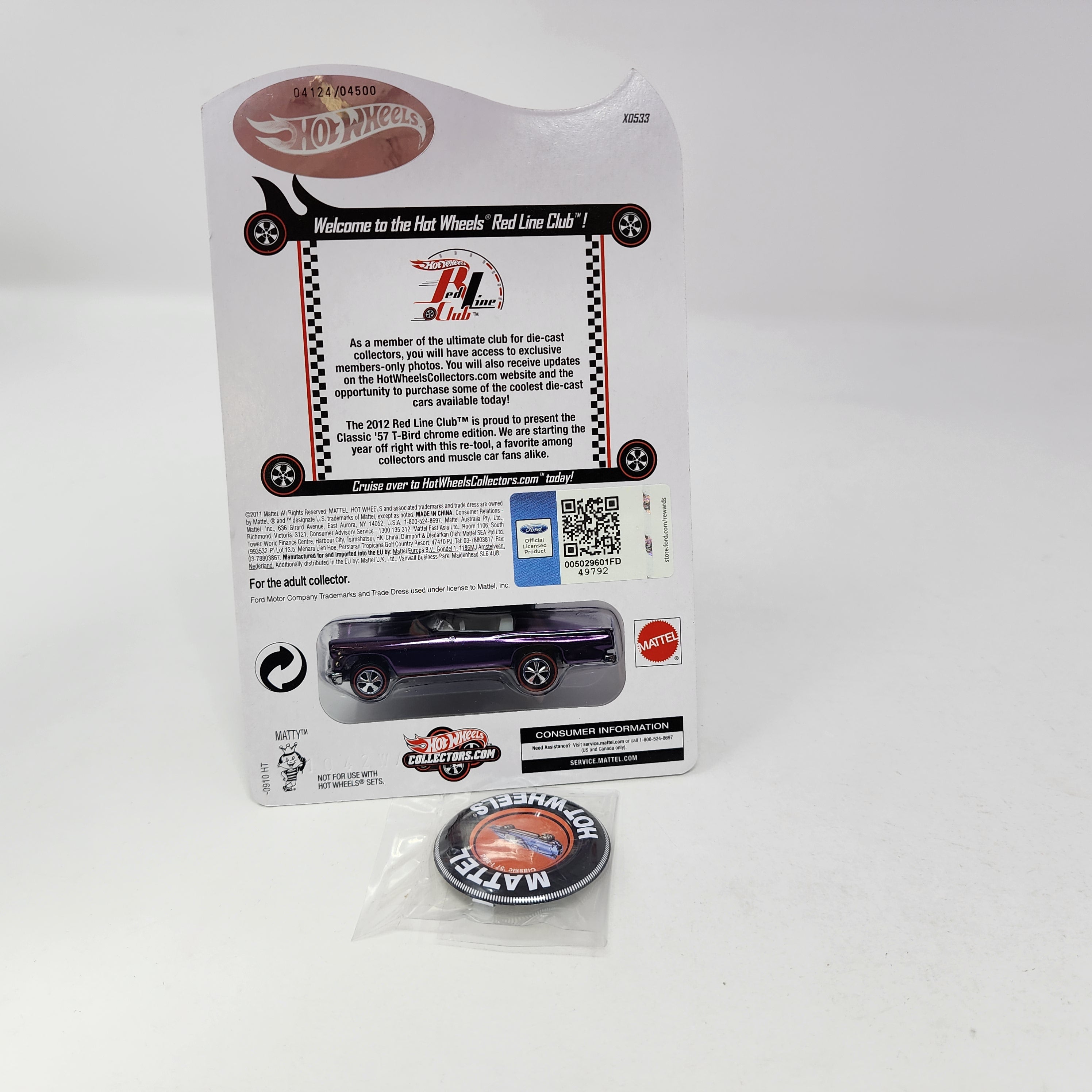 Classic '57 T-Bird * Hot Wheels Red Line Club RLC Exclusive、mySite、hgirdovlk