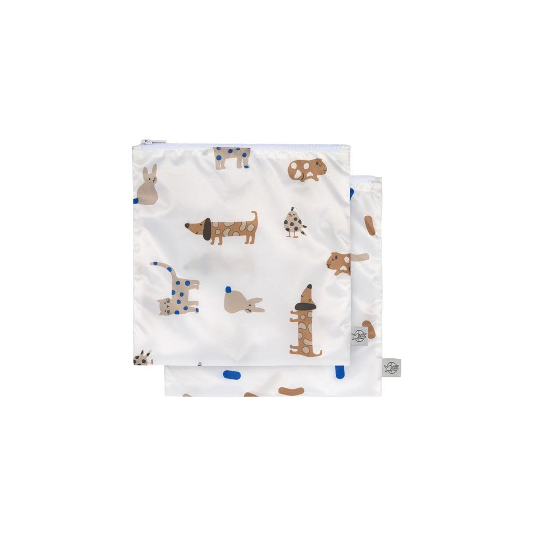  Lassig Snack Bag - 2 Pack - Royal Blue - Little Mateys、mySite、merchandisen