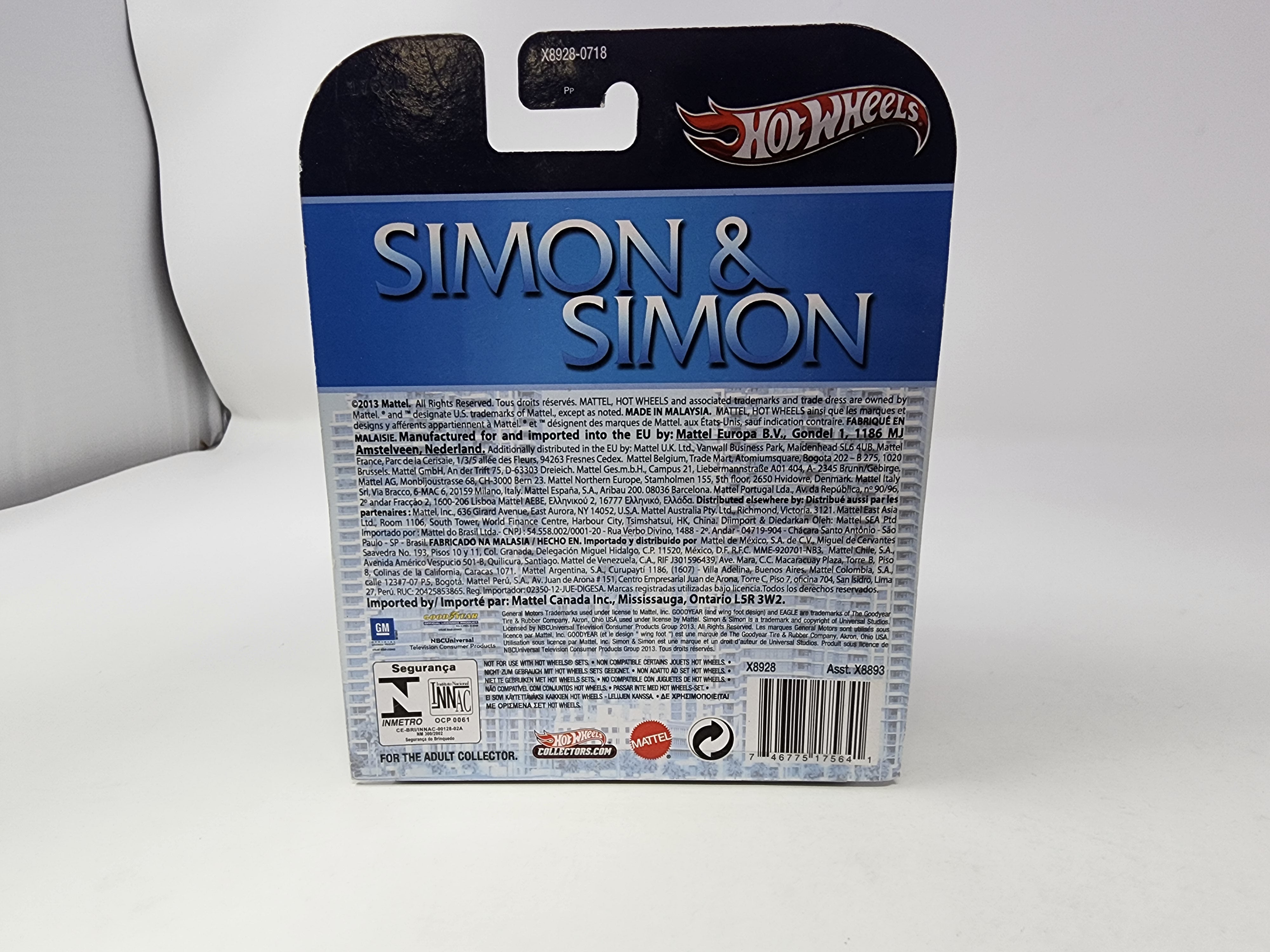 1985 Chevrolet Camaro IROC-Z Simon & Simon * Hot Wheels Retro Entertainment、mySite、hgirdovlk