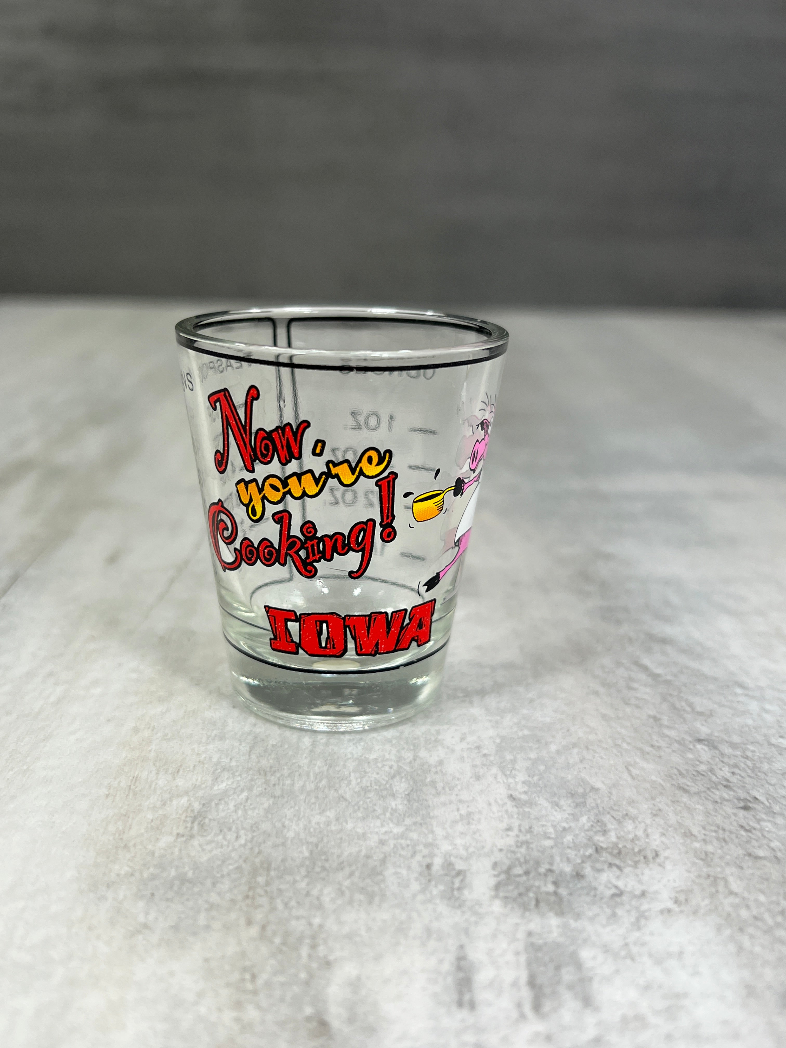 Now You're Cooking Shot Glass、mySite、garagedoors4me