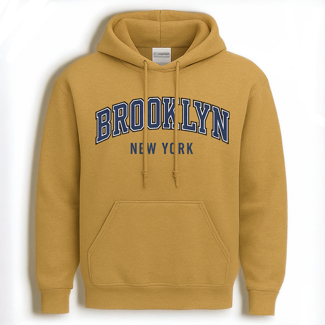 Classic Brooklyn New York Hoodie (5 Colorways)、mySite、vikingsvslions