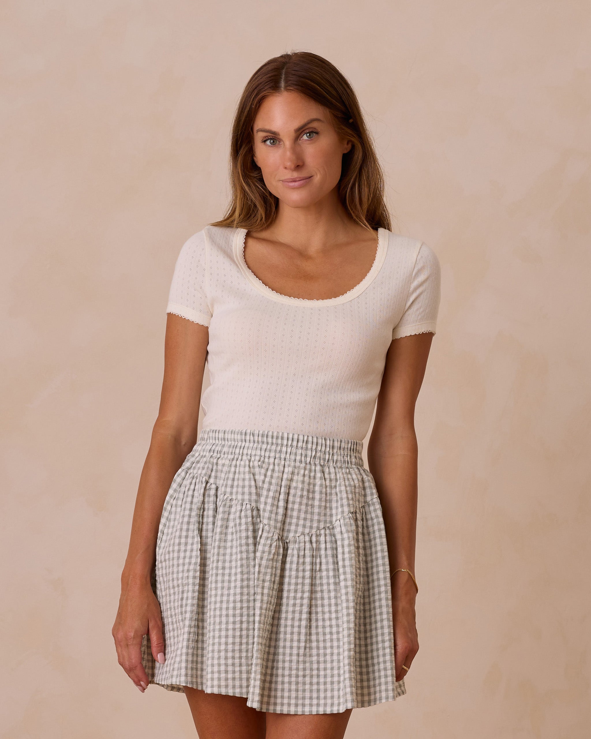  Pointelle Tee | Ivory、mySite、layawaytickets