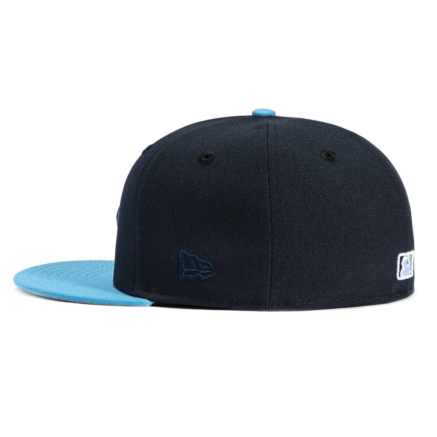 New Era 59Fifty Hillsboro Hops 10th Anniversary Patch BP Hat - Navy, Light Blue、mySite、vikingsvslions
