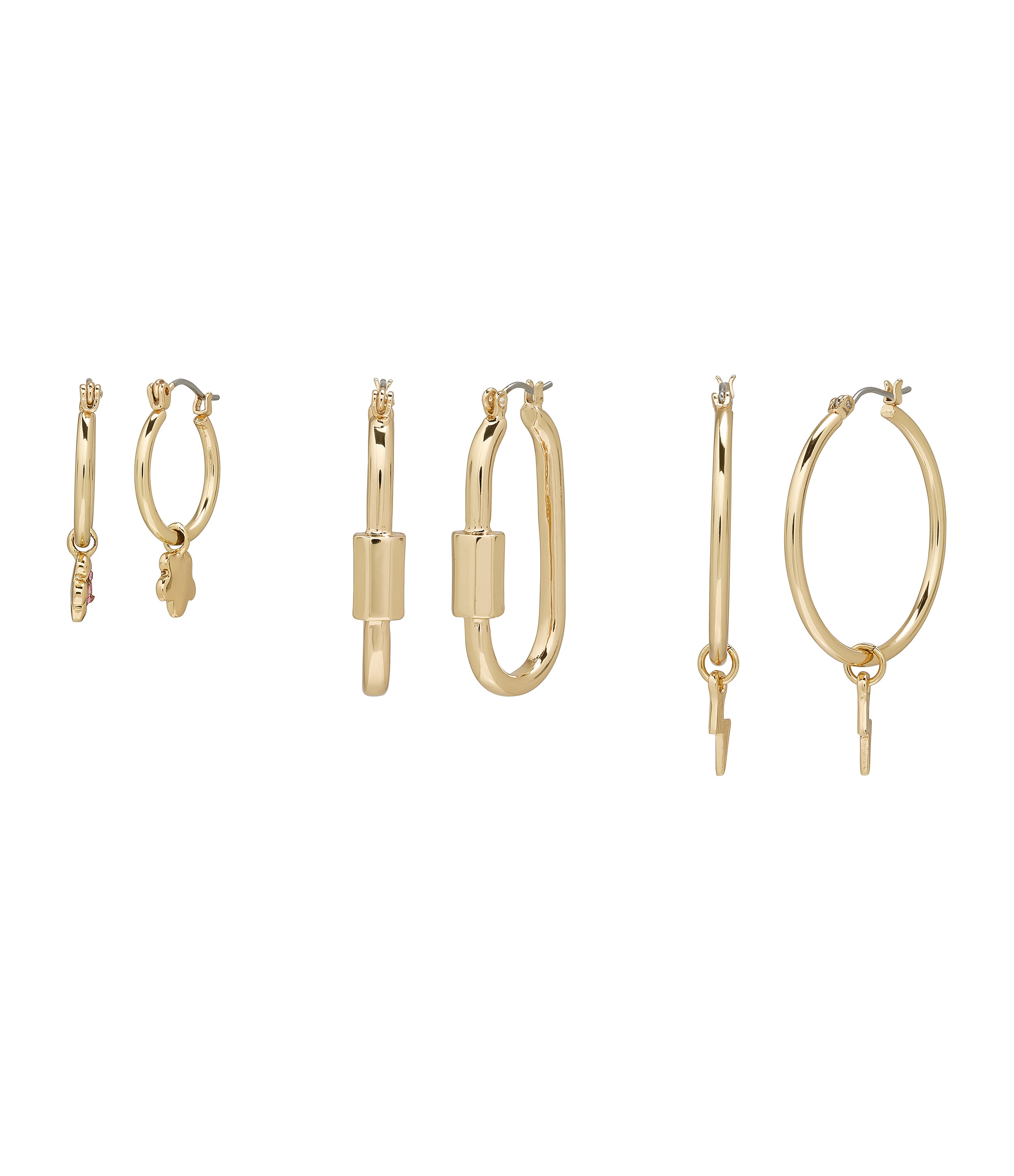 FLOWER HOOPS GOLD IVORY、mySite、dreamappss