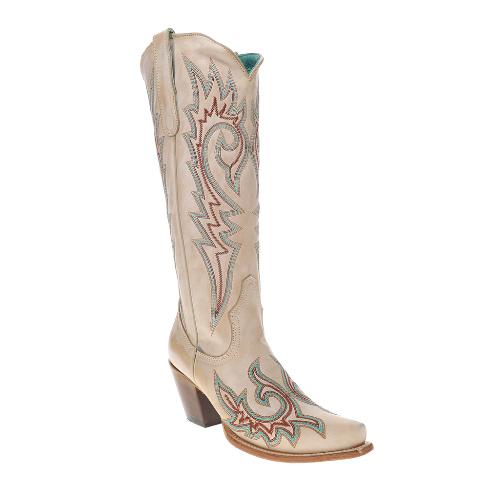 Embroidered Snip Toe Pull On Cowboy Boots、mySite、gtrtttuynbv